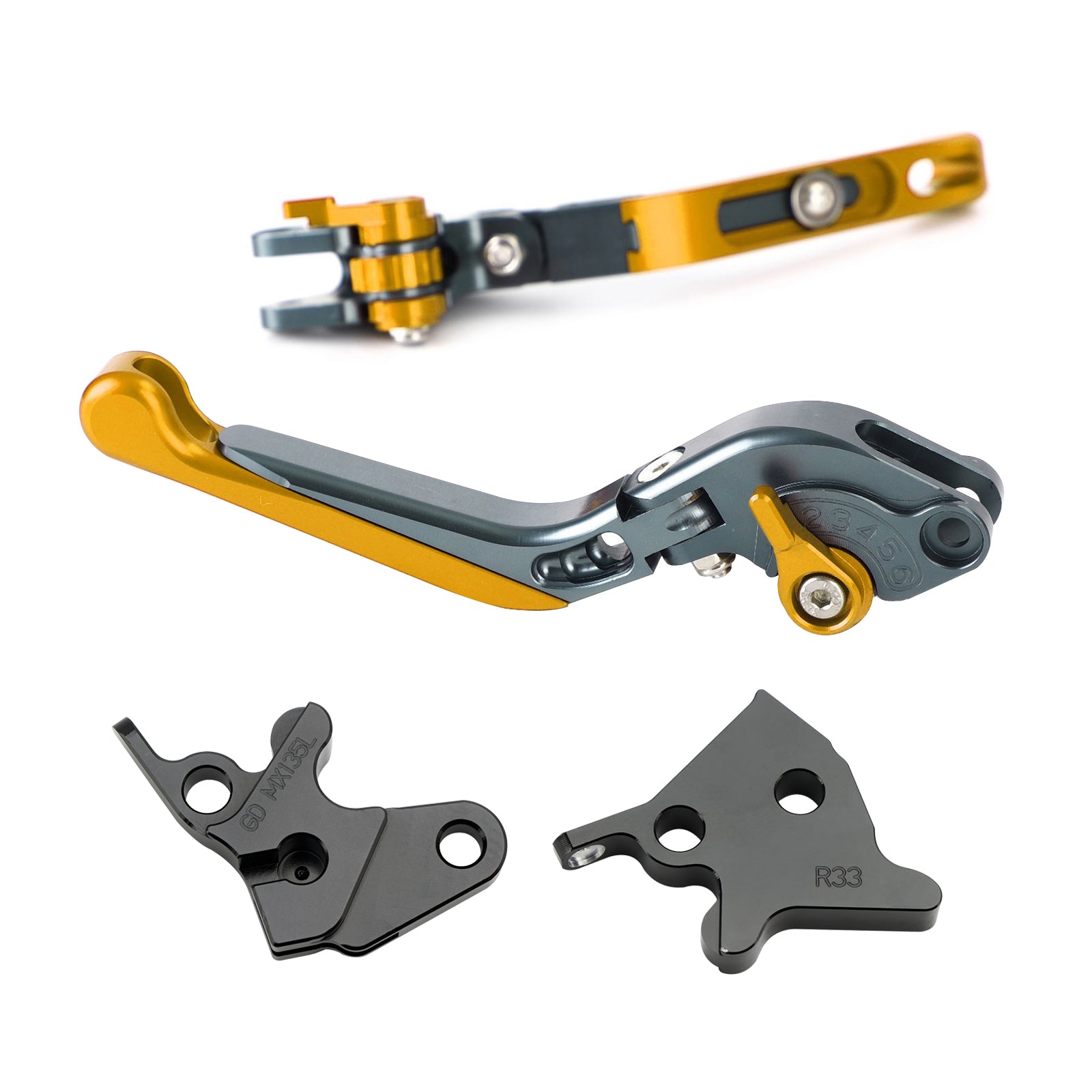 Leva del freno frizione regolabile per Yamaha YBR125 2005-2014