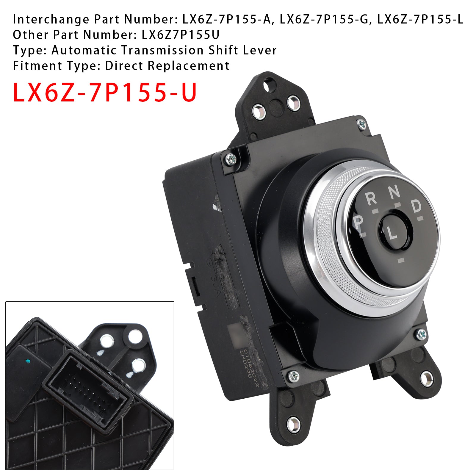 Zobni ročica za samodejni menjalnik Ford Escape 2020-2022 LX6Z-7P155-U LX6Z7P155-A