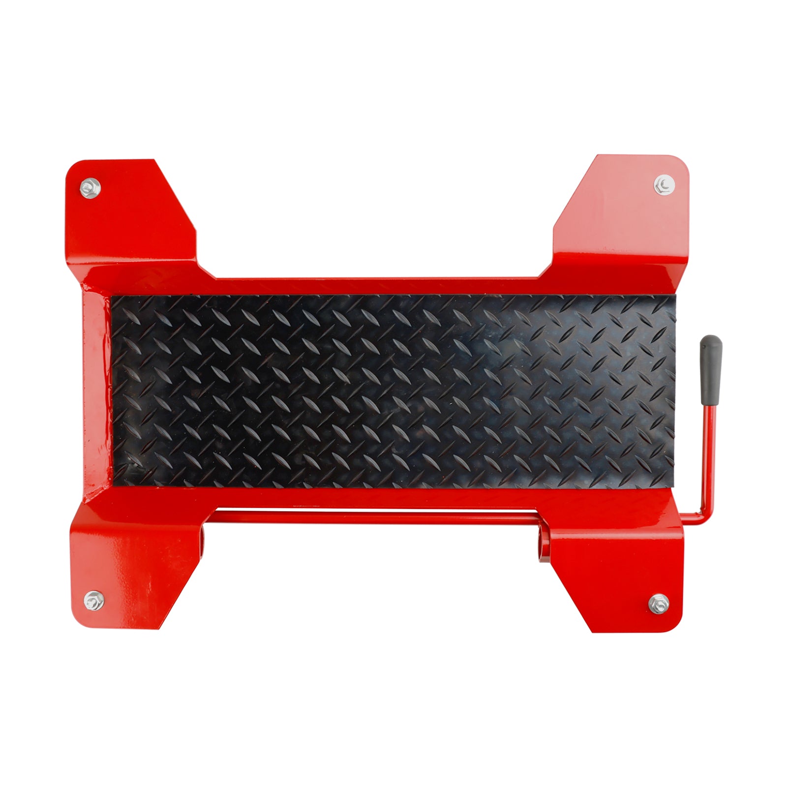 Plataforma móvil con ruedas de 360 grados 250kg Soporte central para moto