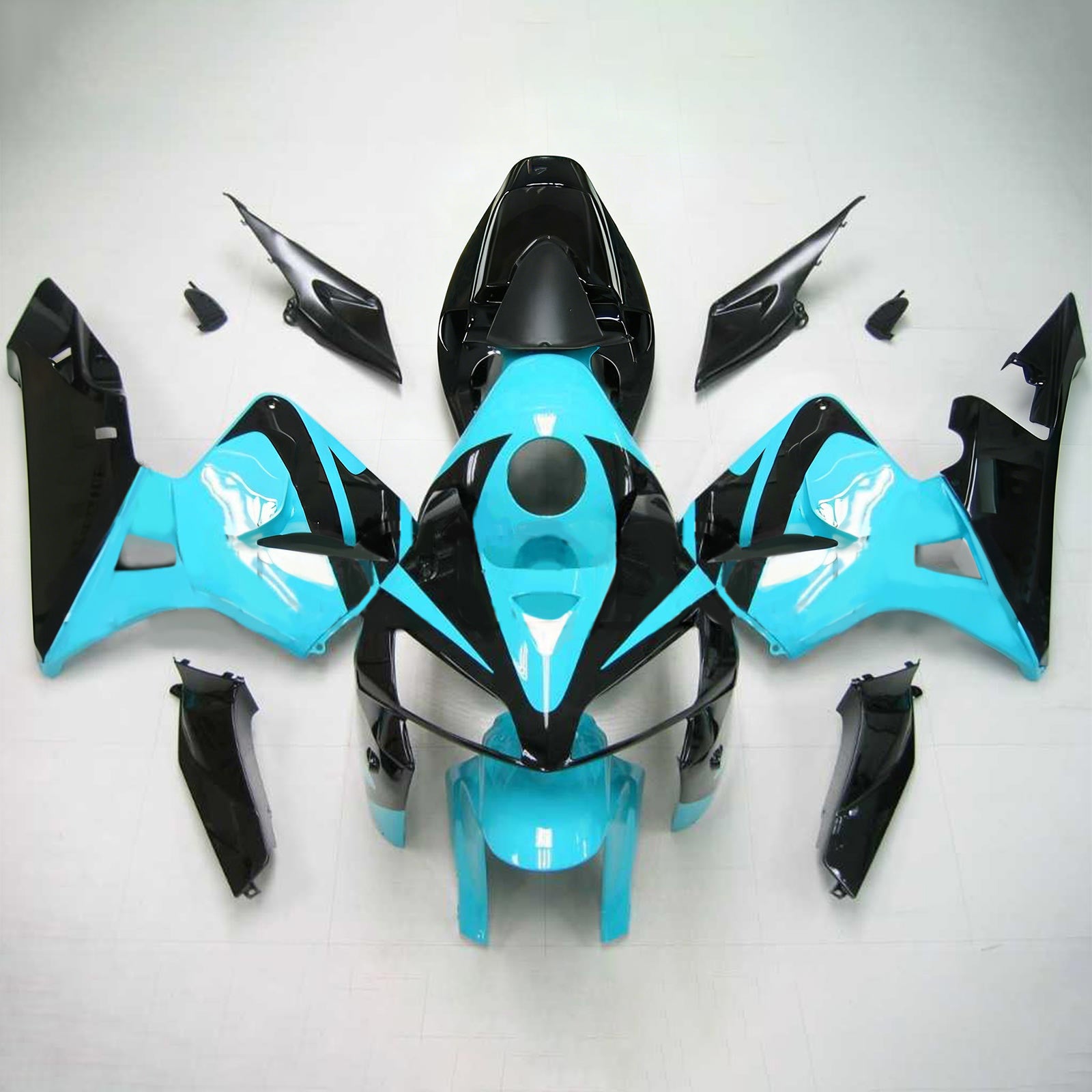 Kit carenado de inyección, carrocería de plástico ABS para Honda CBR600RR 2005-2006 F5