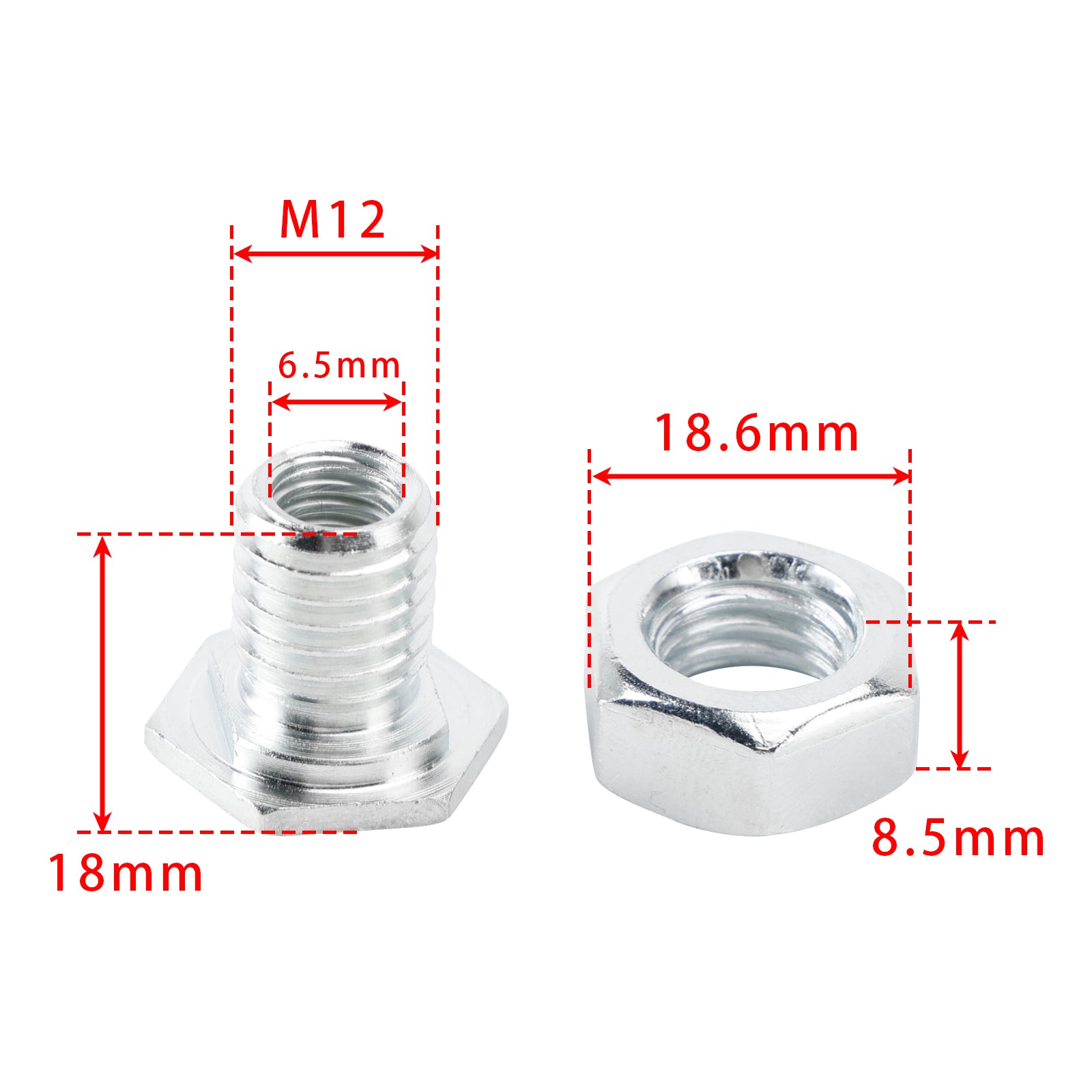 4 achterste modderboutbouten voor CVO Road Glide Street Electra Glide Road King