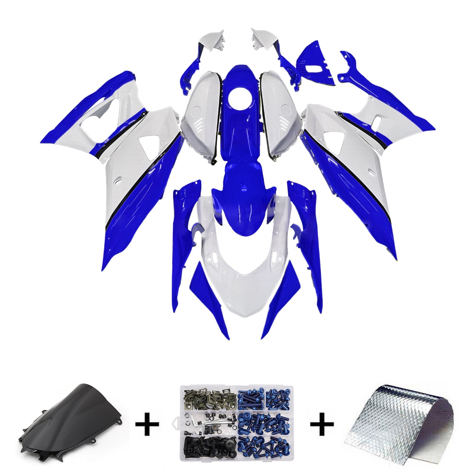 Kit carena iniettata in plastica ABS per Yamaha YZF-R7 2021-2025