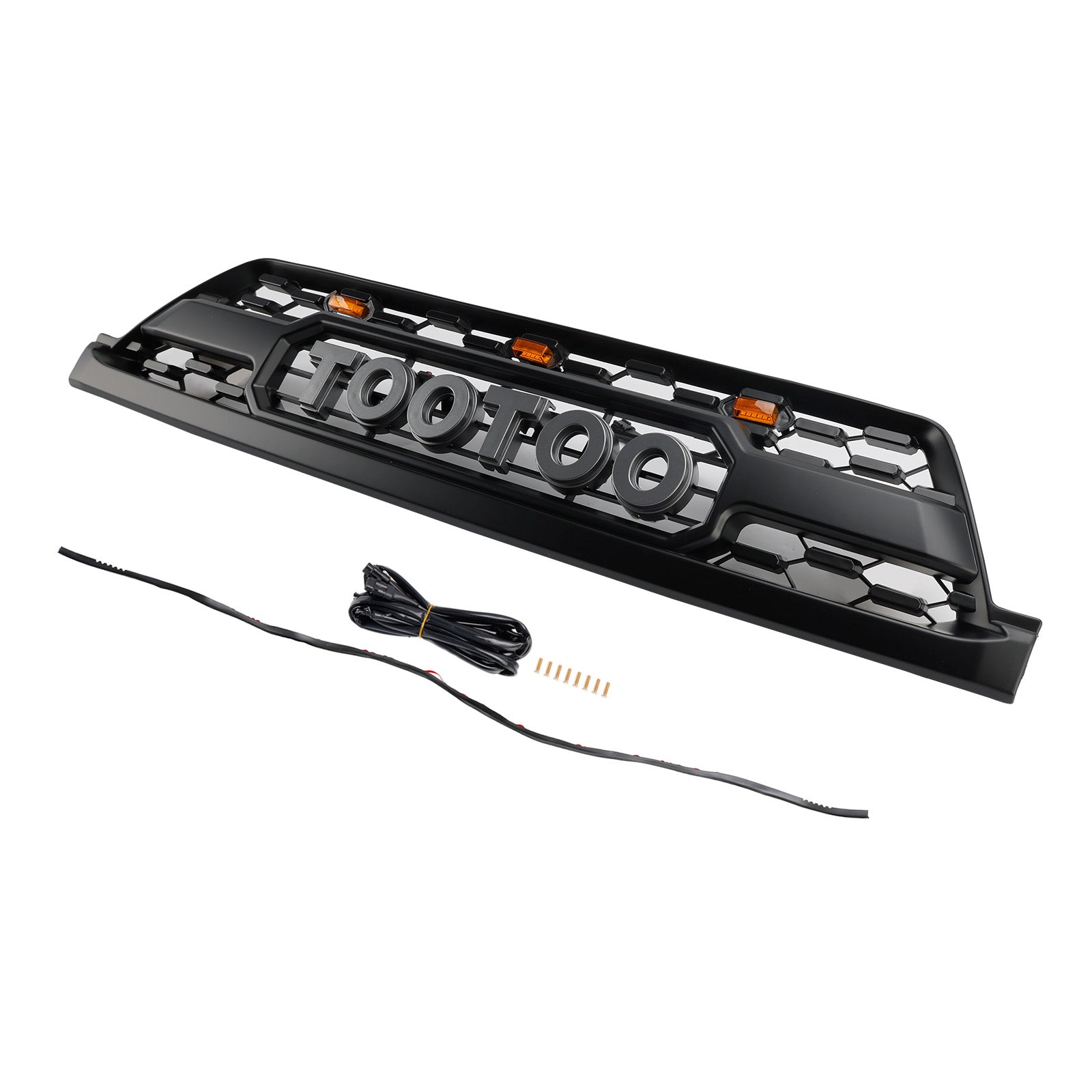 Calandre de pare-chocs avant style TRD PRO avec LED pour Toyota 4Runner 2002-2005