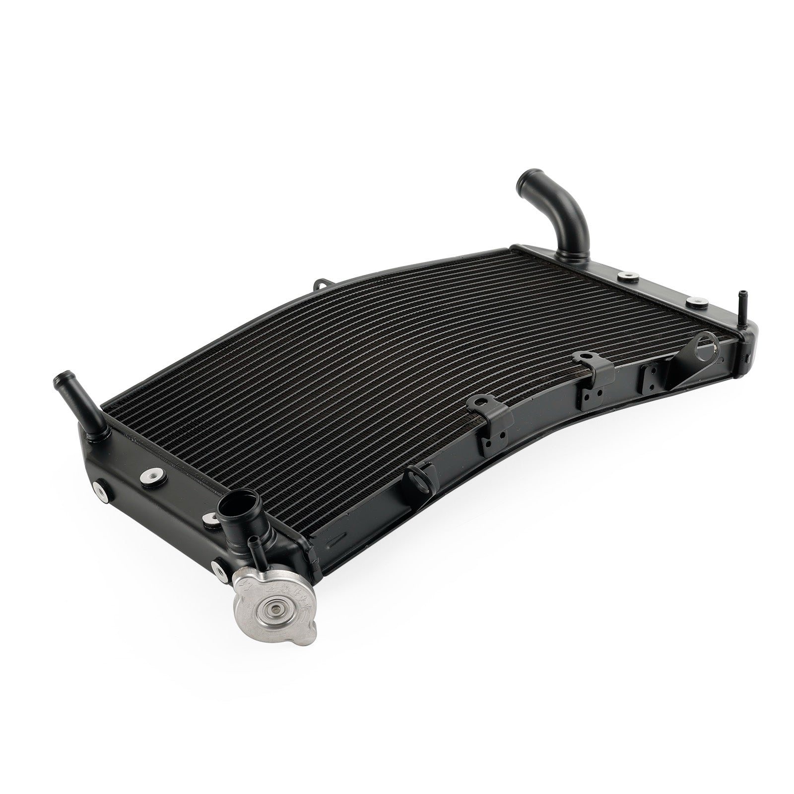Refroidisseur de moteur de refroidissement de radiateur en aluminium pour Yamaha FZ1 FZ1N 06-18 FZ8 11-19
