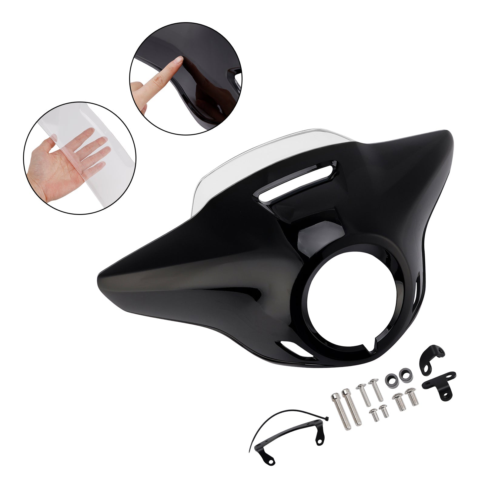 Szyba przednia, owiewka reflektora do HONDA CM300 CM500 (2021-2024)