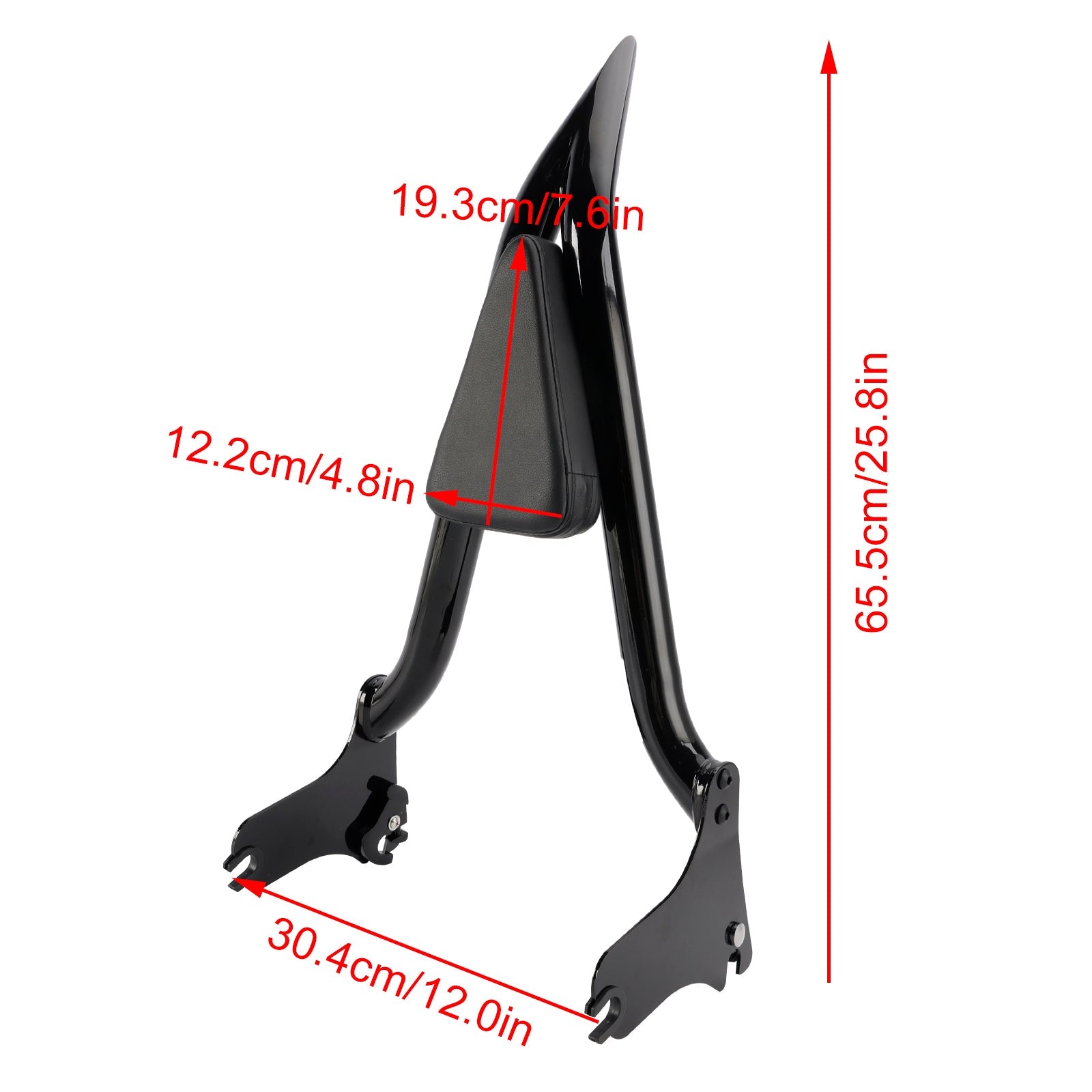 Dossier Sissy Bar passager pour Road King Street Glide Road Glide 1997-2008