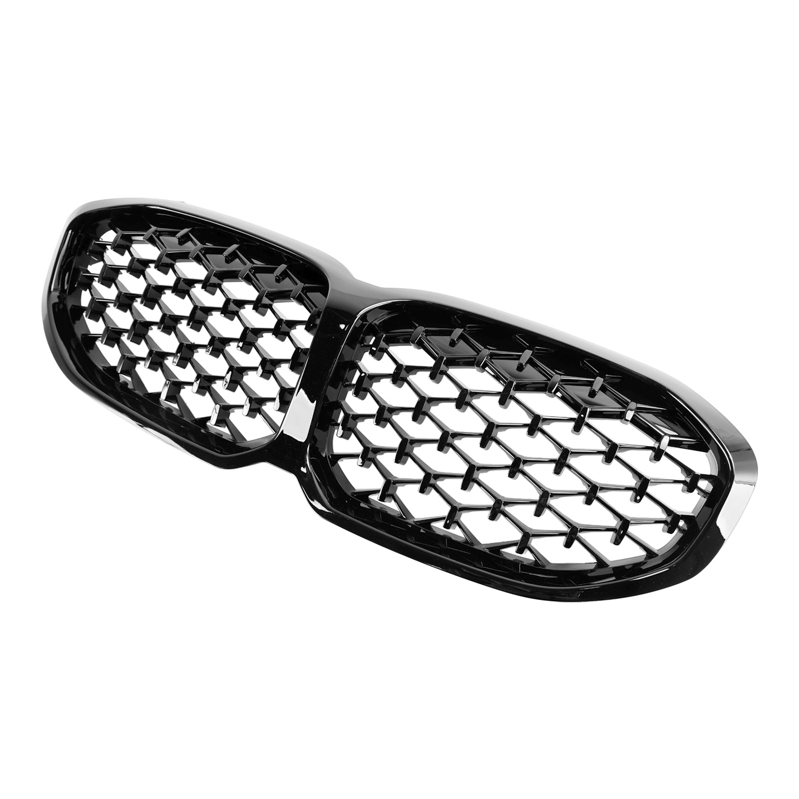 Kiiltävä musta timantti etumunuaisritilän säleikkö BMW 1-sarjan F40 2019-2024