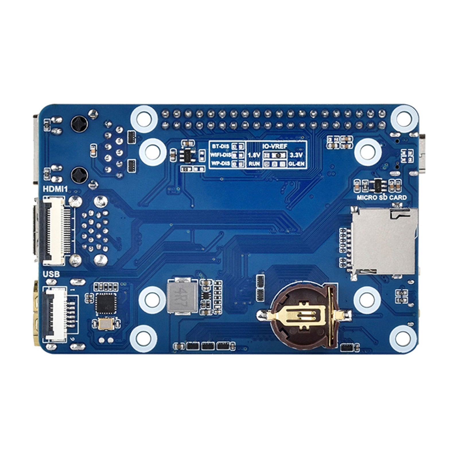 Carte d'extension Raspberry Pi Compute Module 5 ; carte principale du module de calcul CM5