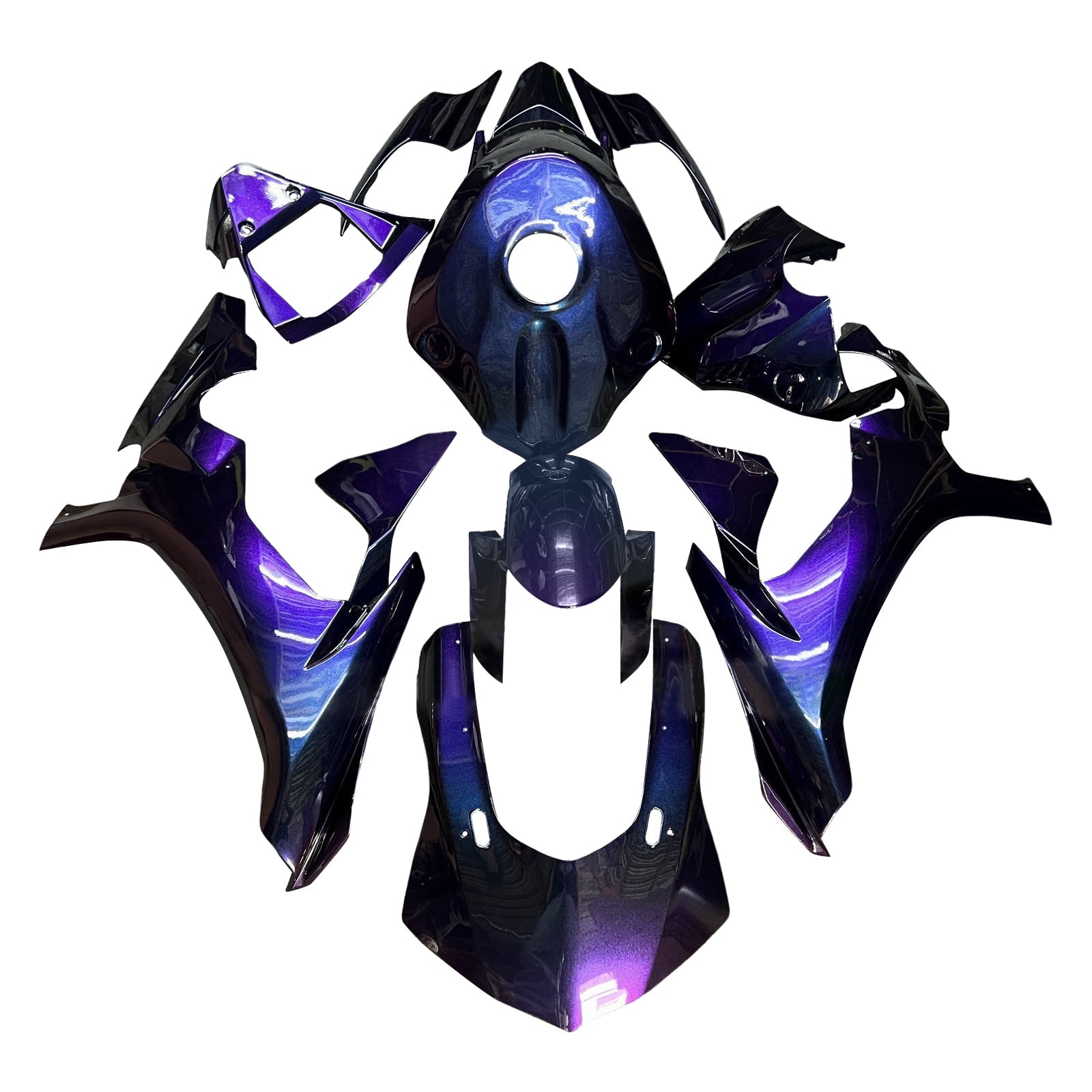 Komplet oklepa z vbrizgano ABS plastiko za Yamaho YZFR1 YZF-R1 2015-2019