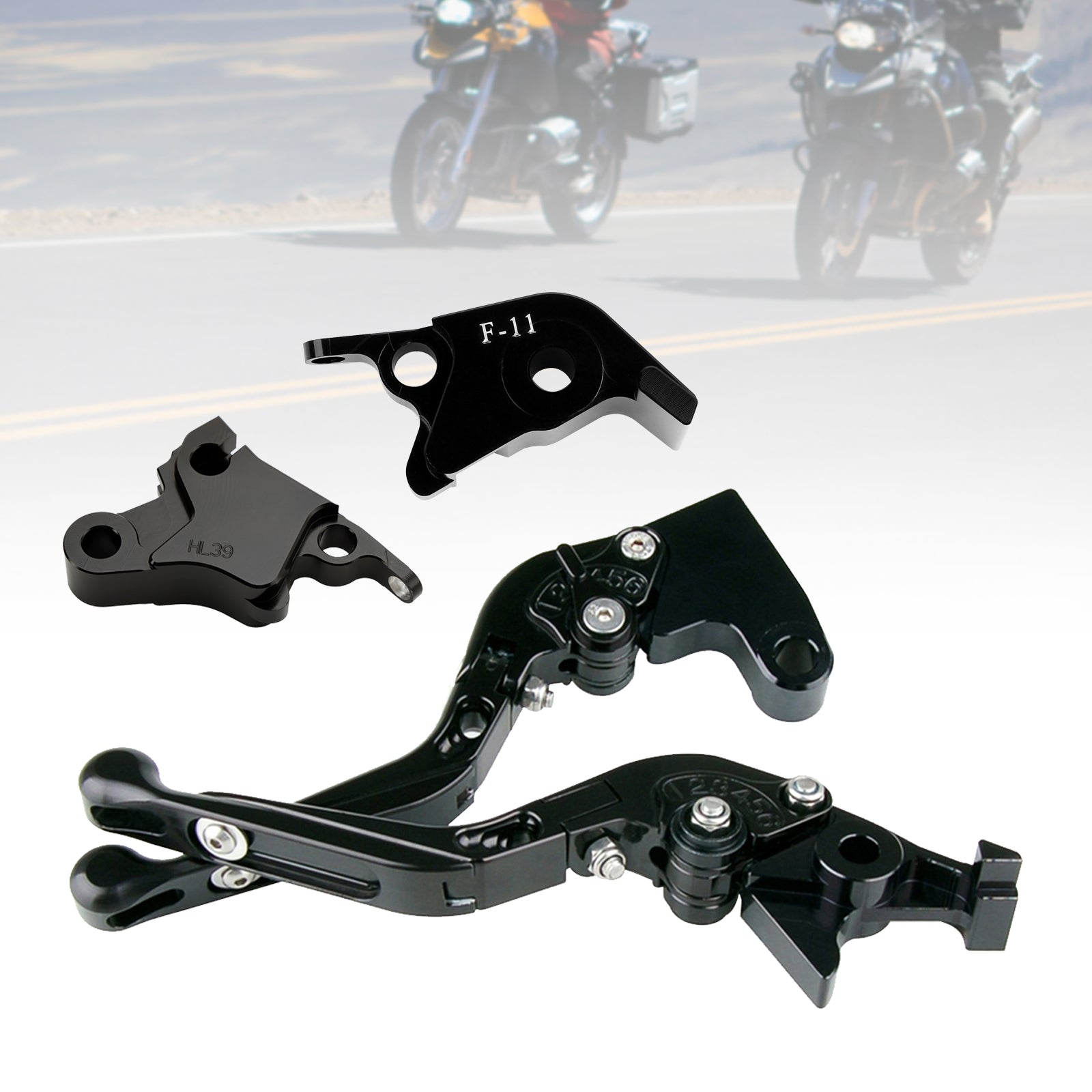 Palanca de freno y embrague ajustable para CFMOTO 700CL-X Sport 2021-2022