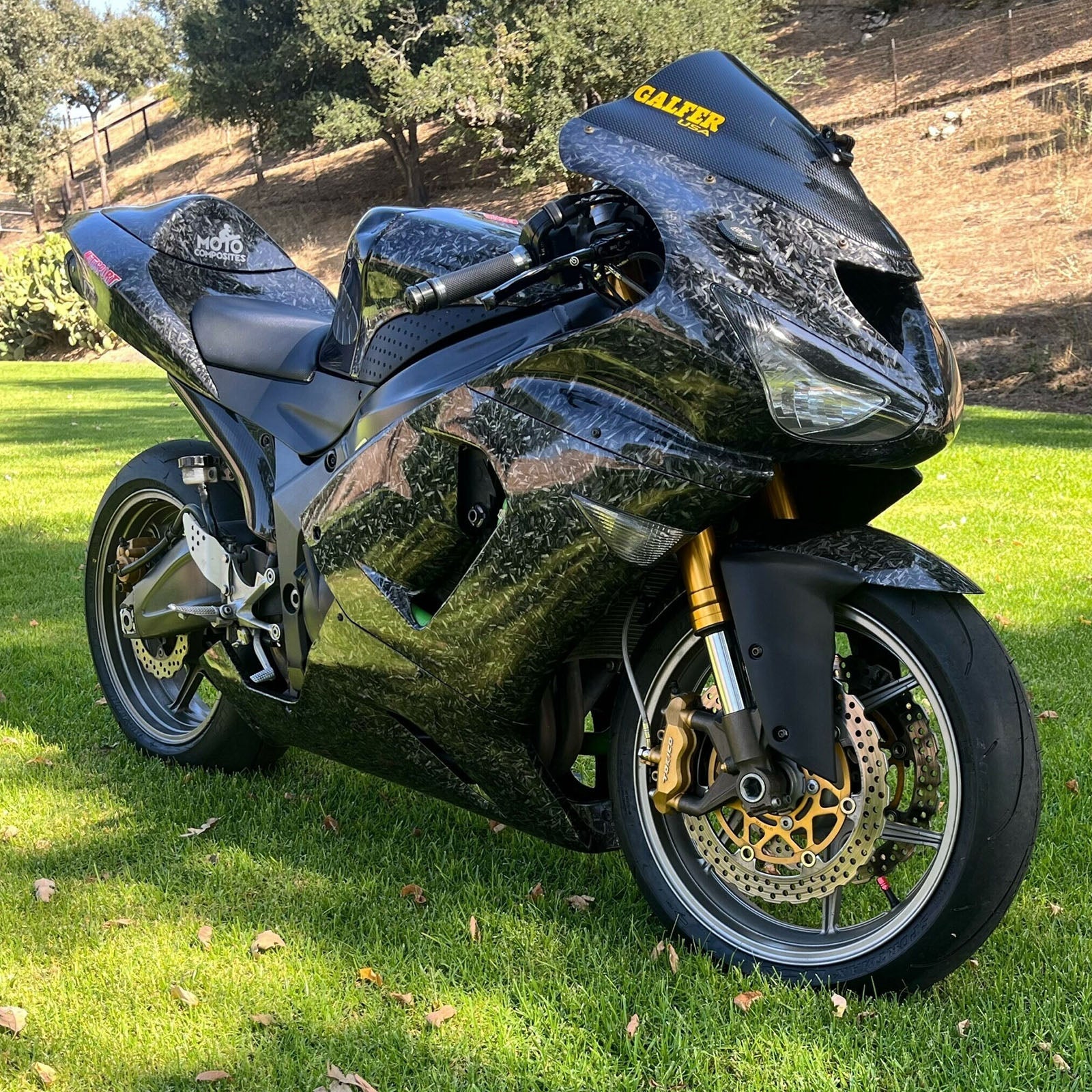 Kit de carénage par injection, carrosserie en plastique ABS pour Kawasaki ZX6R 636 2005-2006