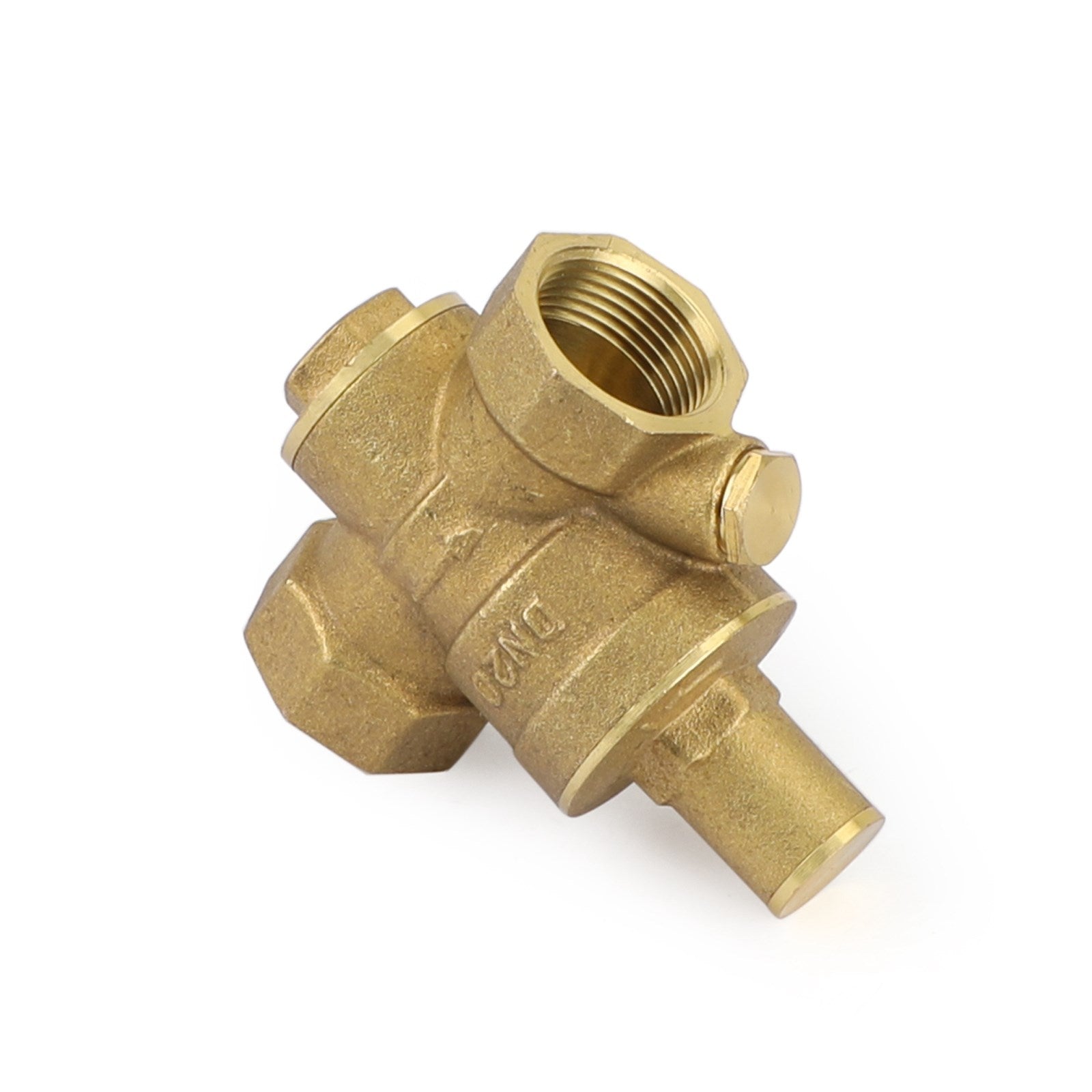 DN20 NPT 3/4" Réglable Laiton Eau Régulateur De Pression Réducteur Avec Jauge