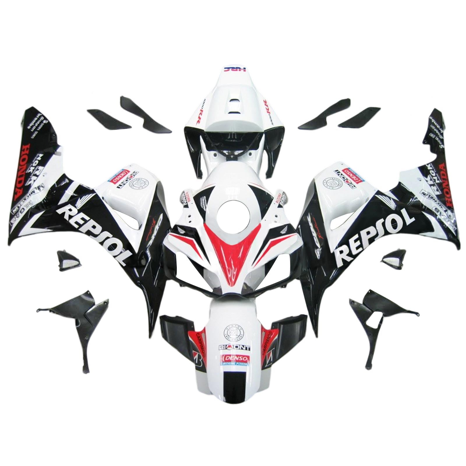 ABS Plastic Kairing Kit voor Honda CBR1000RR 2006-2007