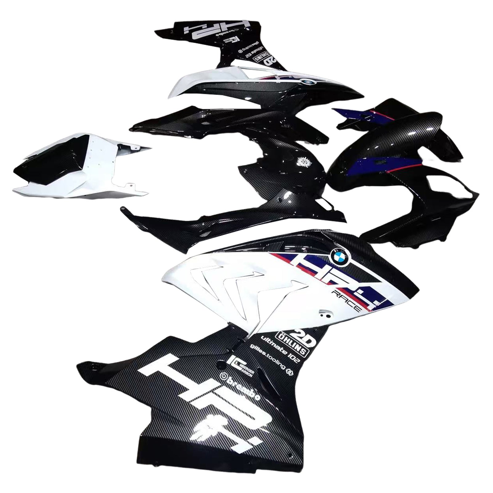 Injection Fairing Kit Bodywork Plastic ABS fit For BMW S1000RR 2017-2018