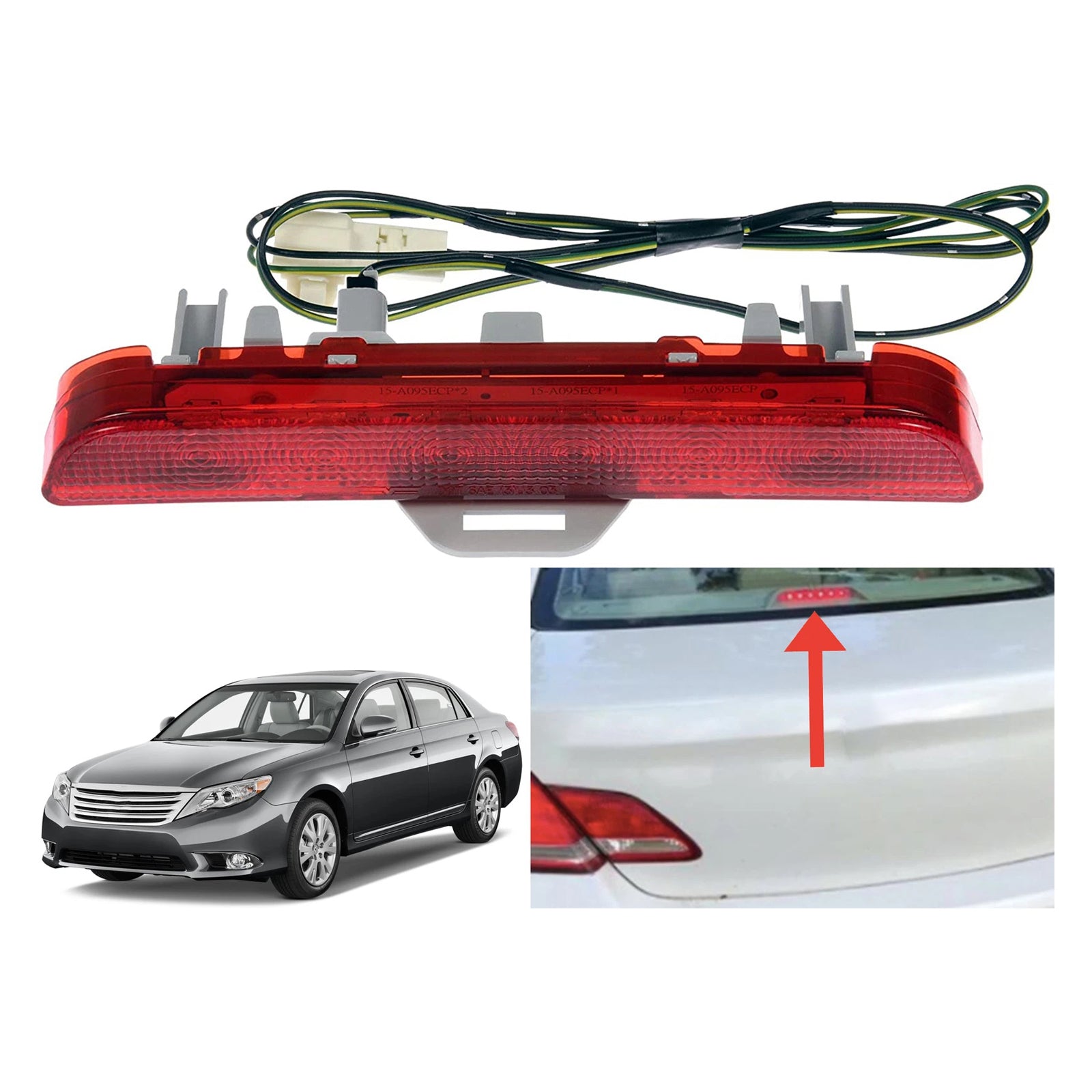Tercera luz de freno LED 81570-AC030 923-402 para Toyota Avalon 2005-2012