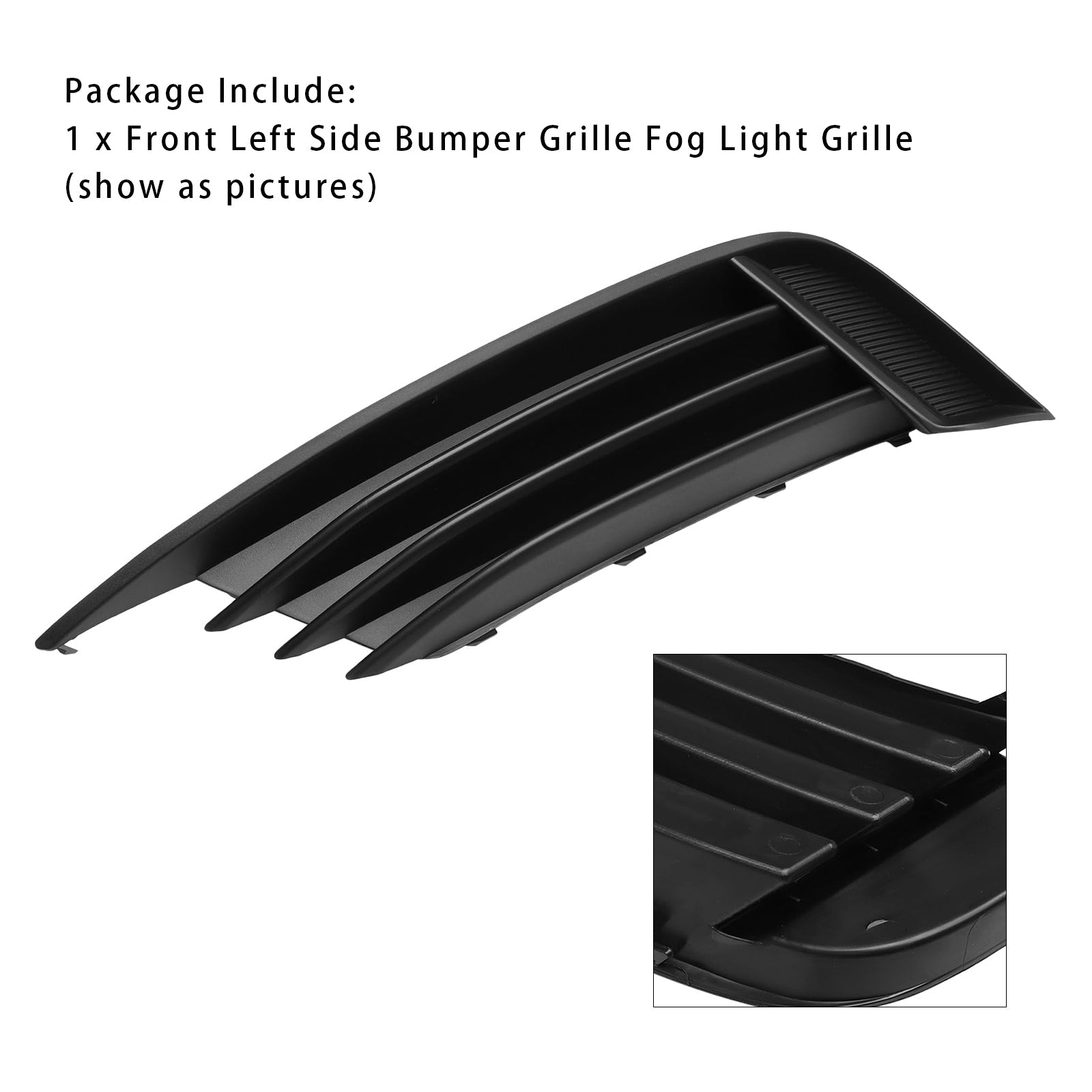 Grille de feu antibrouillard côté gauche pour Audi A3 S3 2013-2017 8V5807681