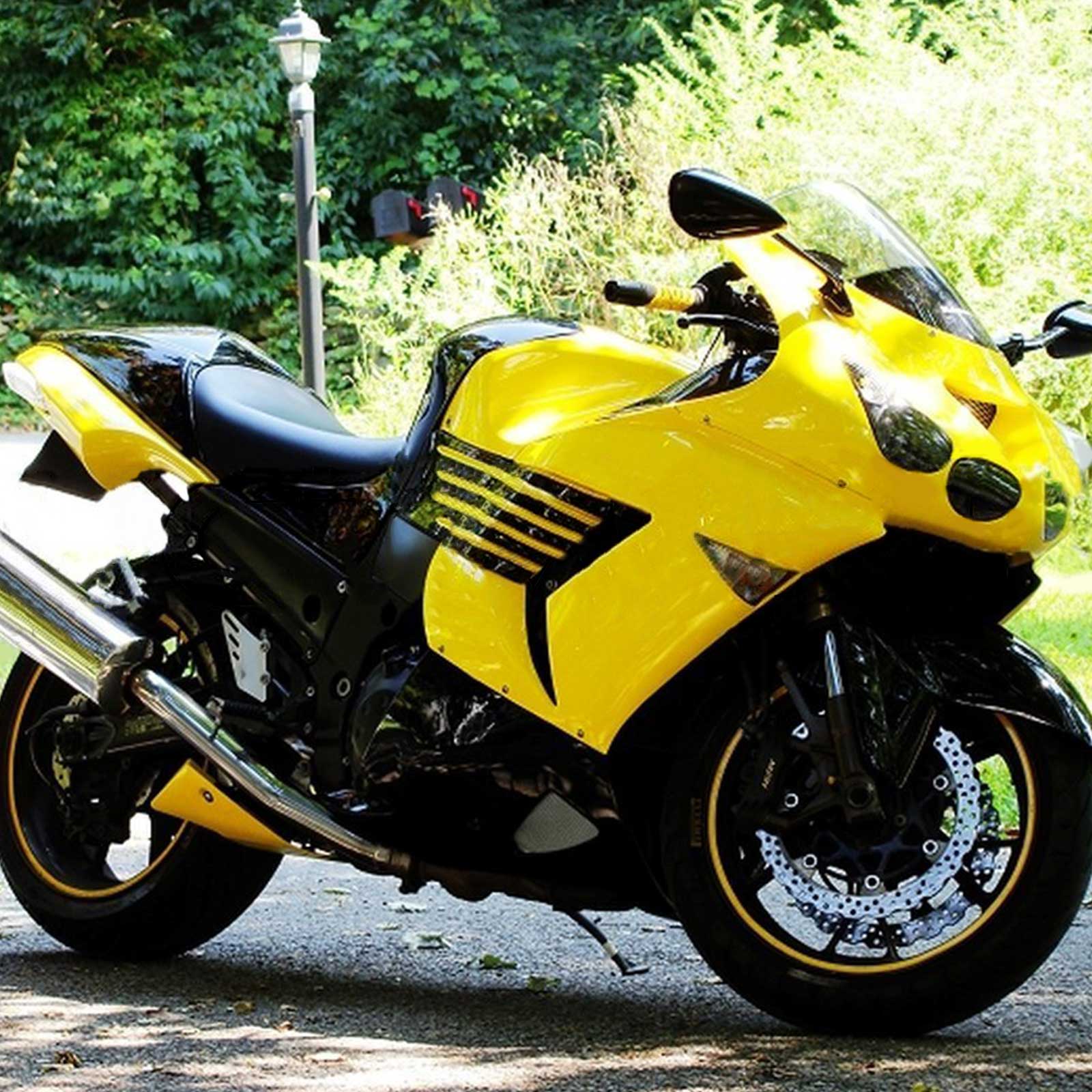 Kit di carenatura a iniezione, corpo in plastica ABS per Kawasaki ZX14R 2006-2011