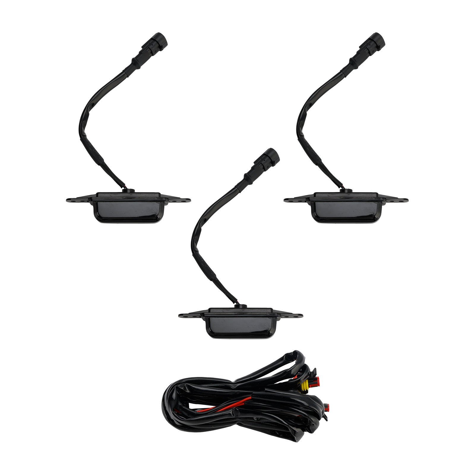 Griglia del paraurti anteriore con luci a LED gialle per Ford Ranger Next Gen Wildtrak 2023-2025