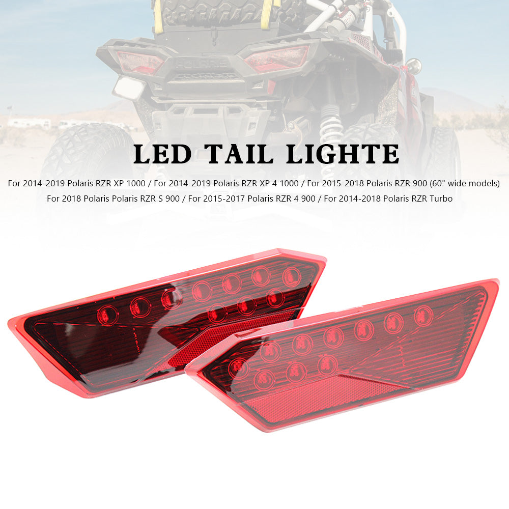 Voor Polaris RZR Turbo 1000 XP 900 S 2014-2019 Achterlichten LED 2412341 2412342