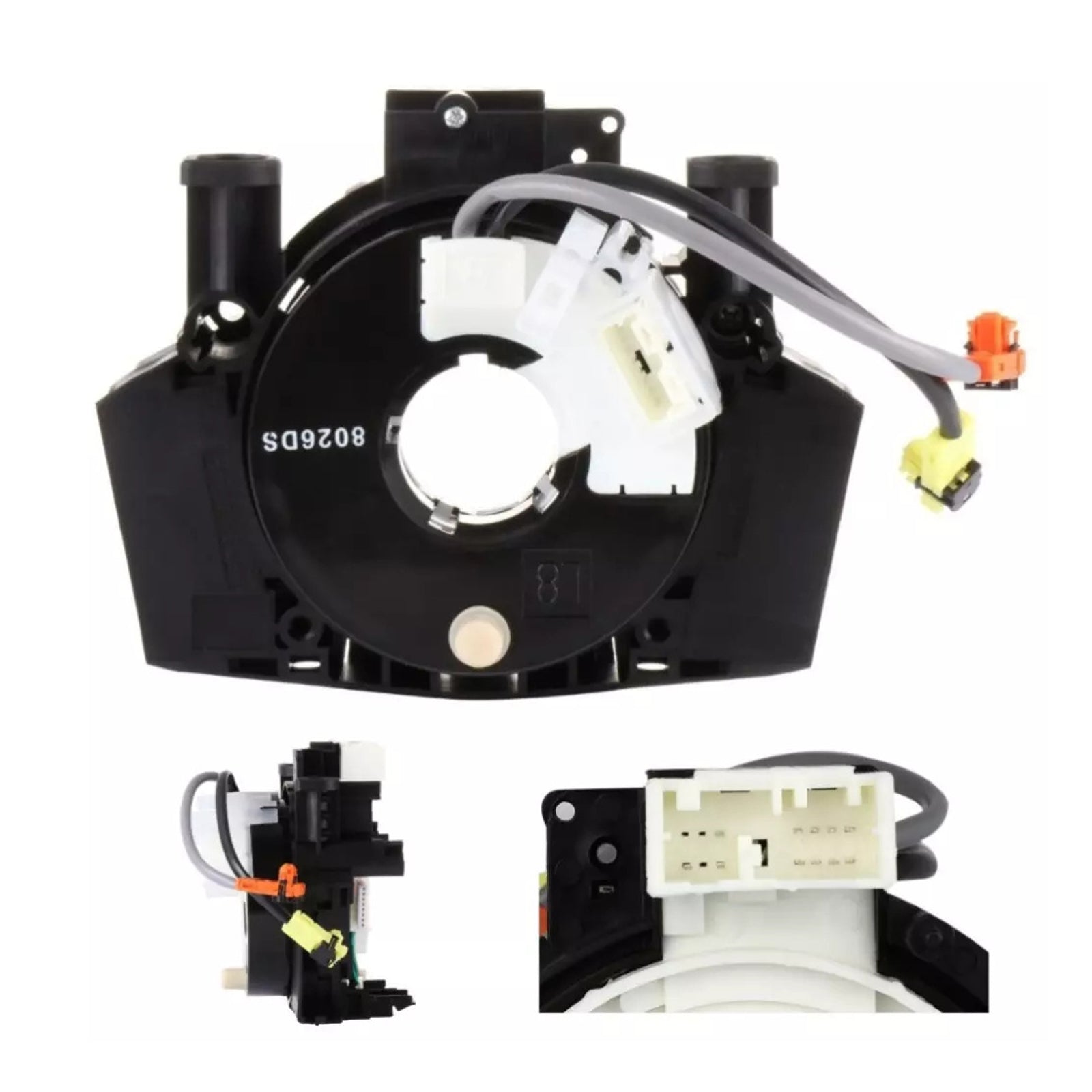 Resorte de reloj + conjunto de sensor de ángulo de dirección 47945-AS500 para NISSAN 2003-2017