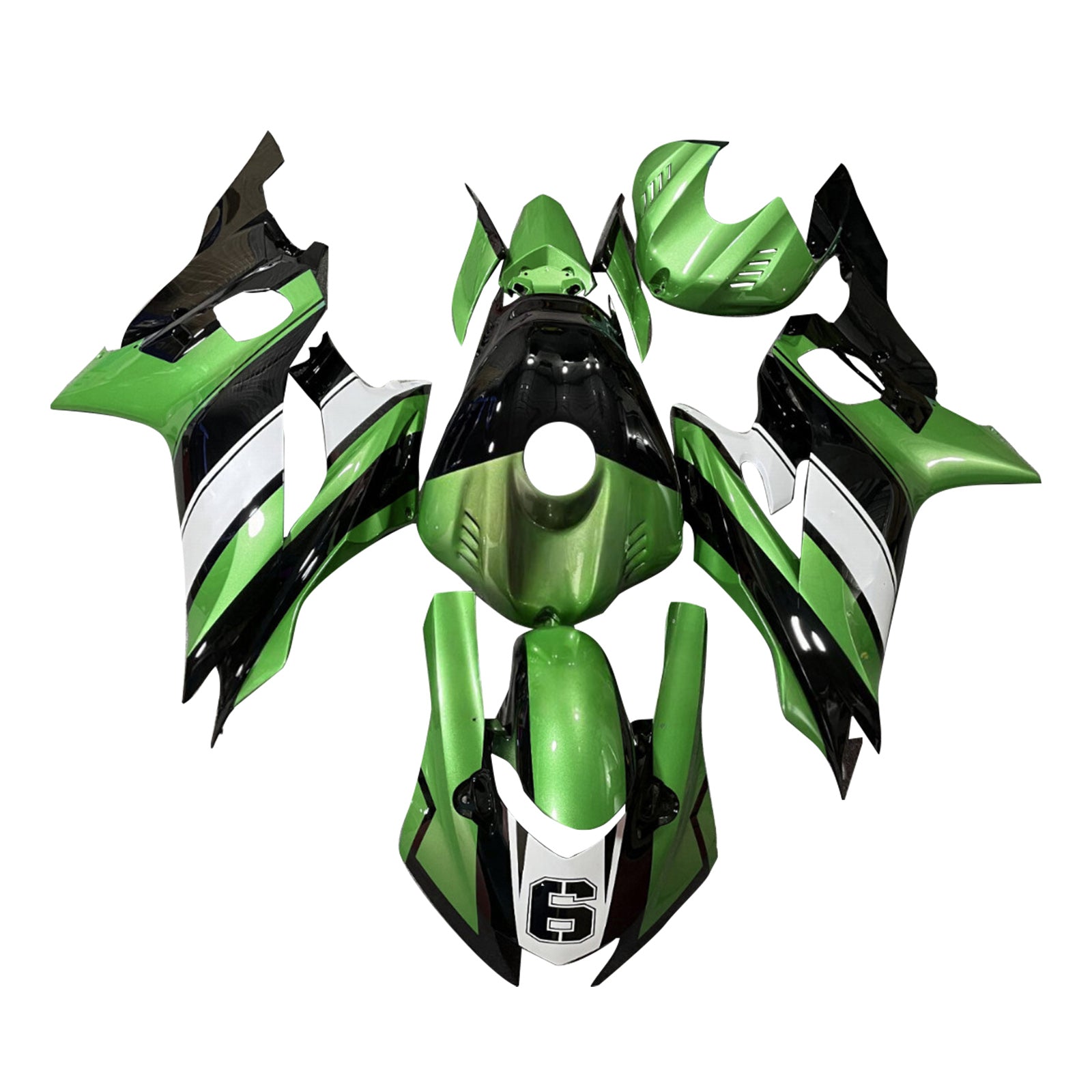 Kit carena iniettata in plastica ABS per Yamaha YZF-R6 2017-2023