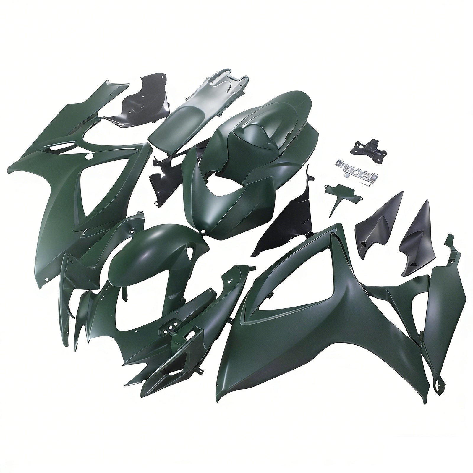 Kit de carénage injecté en plastique ABS pour Suzuki GSXR 600/750 2006-2007 K6