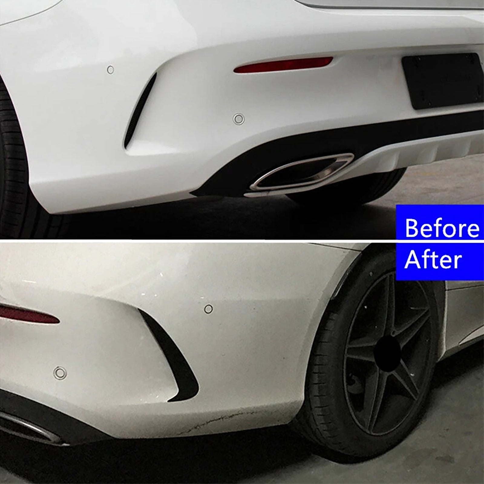 Couvercle de ventilation arrière noir brillant pour Benz Classe C W205 C43 C63 2014-2019