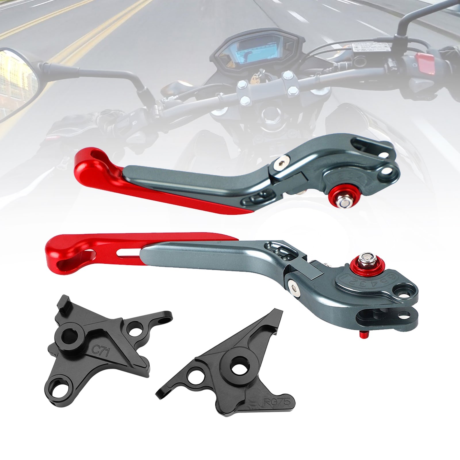 Leva freno a frizione regolabile per BMW R Nine T /Pure /Racer 2017-2023