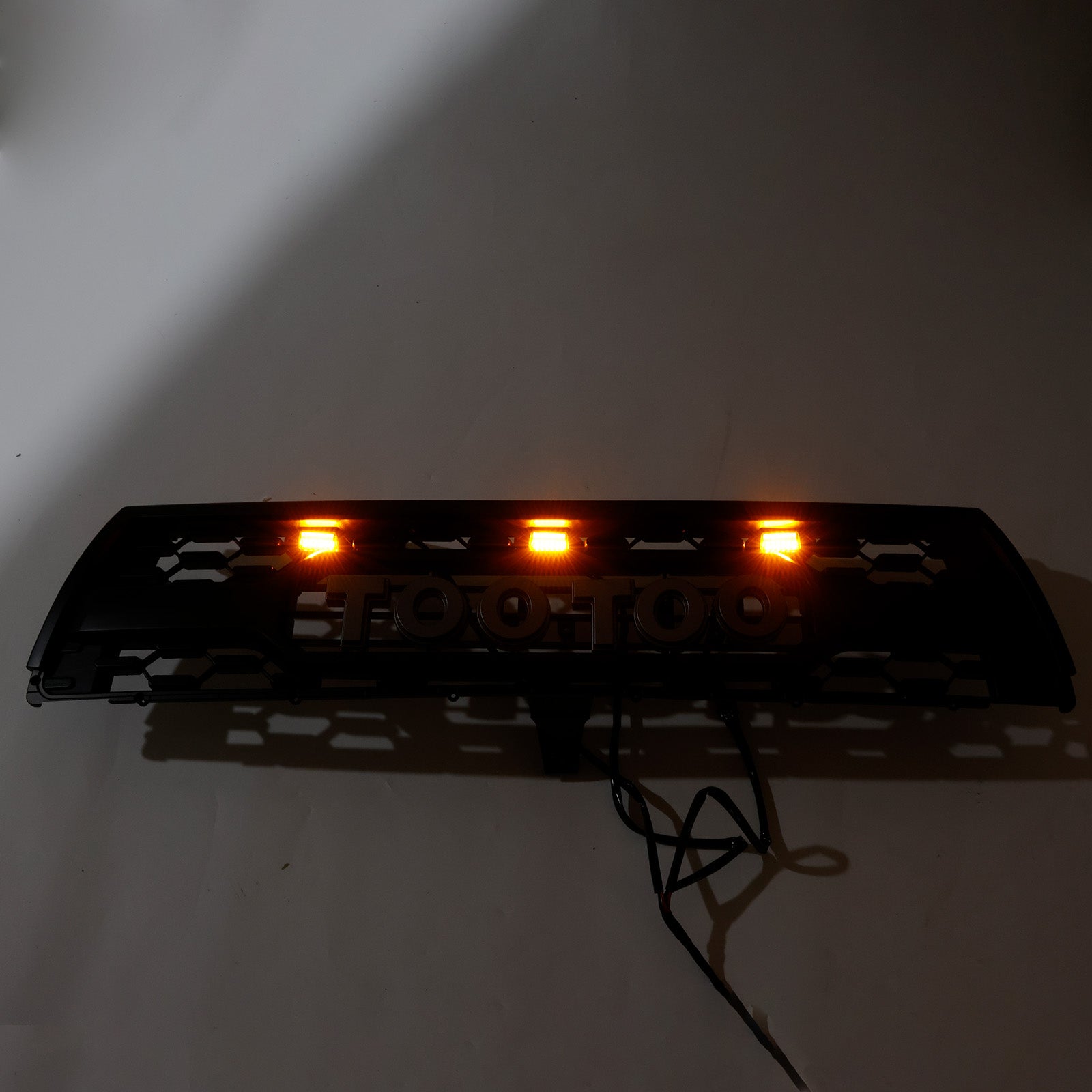 Mat črna maska sprednjega odbijača z LED diodami za Toyota 4Runner (1996-2000)