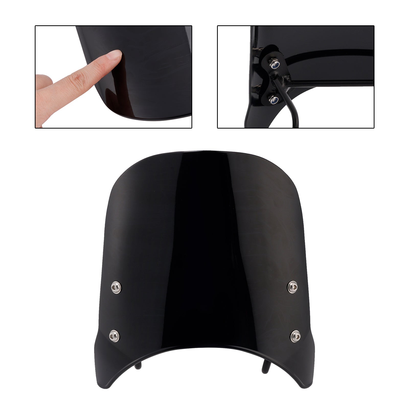 Parabrezza compatibile con BMW R nineT Scrambler 2014-2024 e Pure 2017-2024