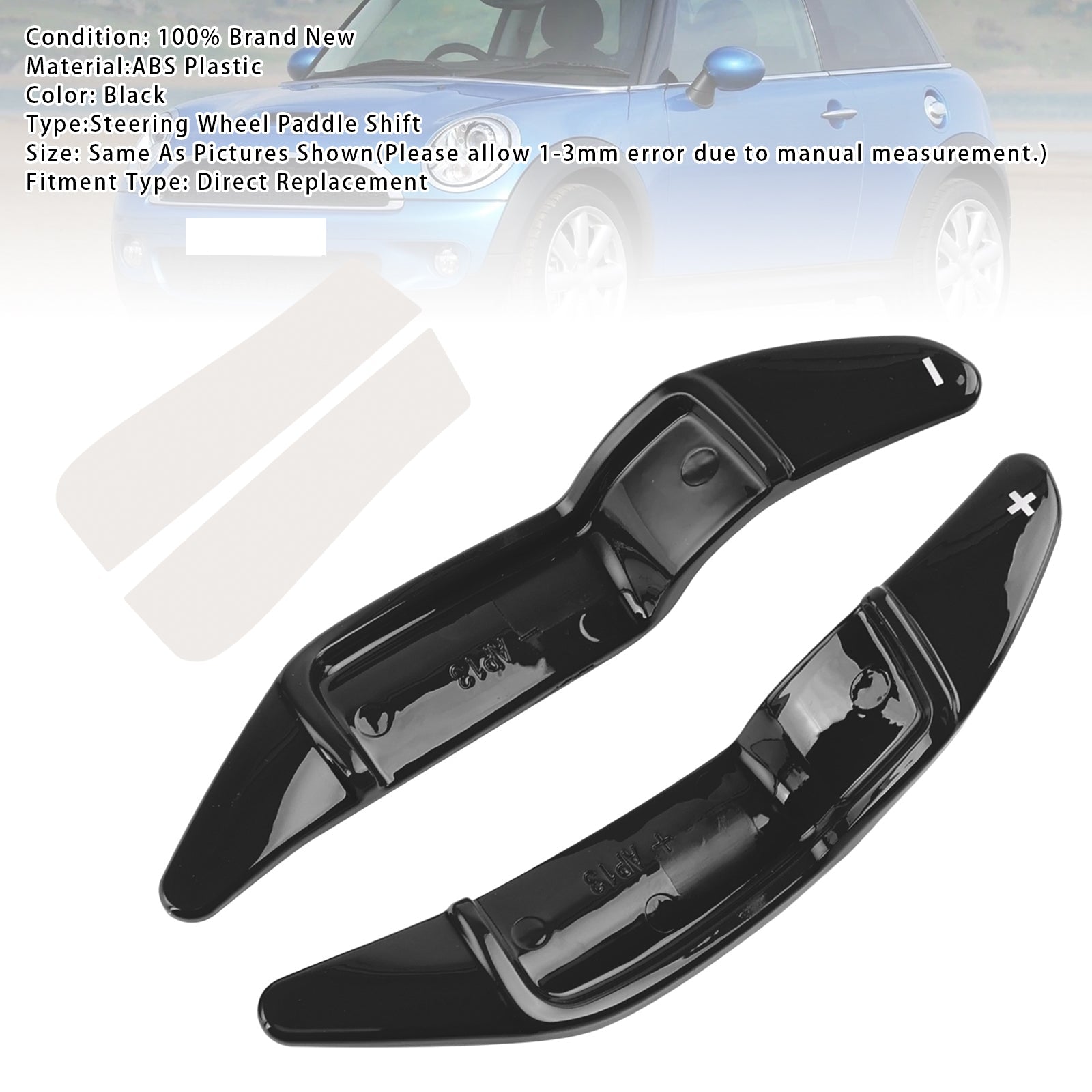 Extensión de la conducción de paletas de velocidad para el volante para Mini R55 R56 R58 R60 R61