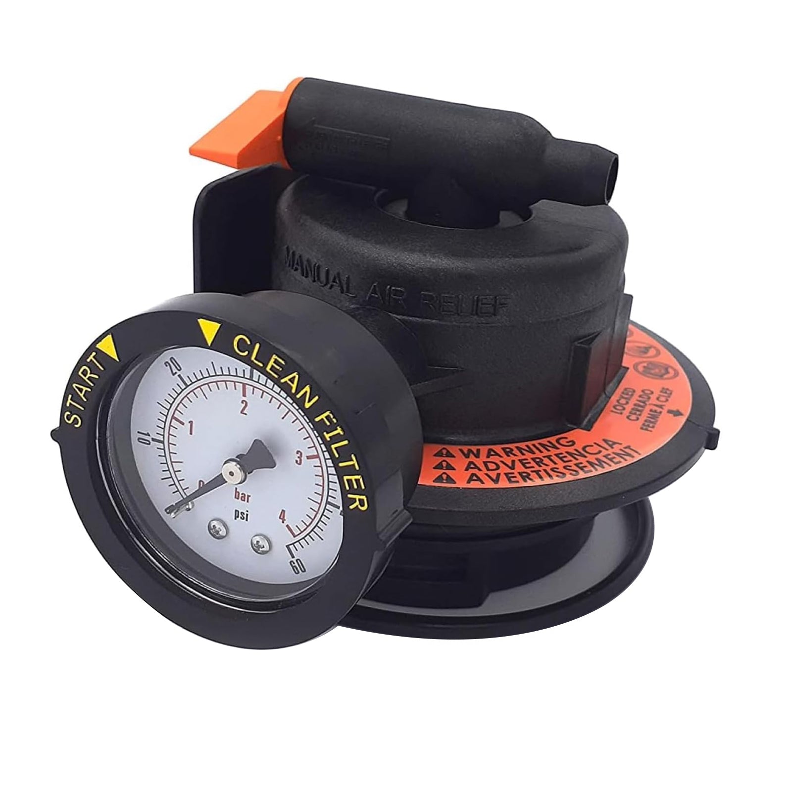 DEX2420MAR2 Zespół ręcznego odpowietrzania filtra basenowego z wkładem