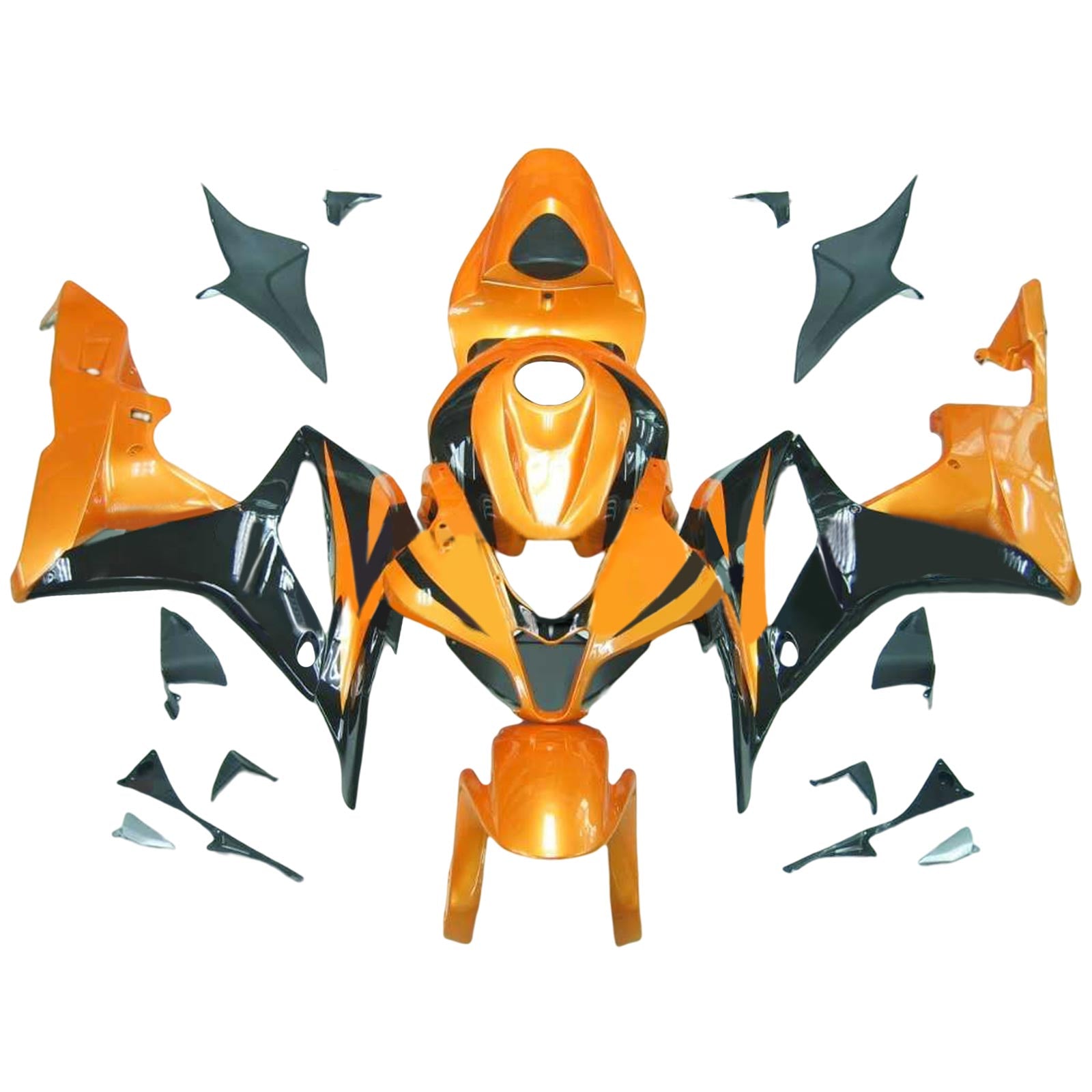Kit de carénage par injection, carrosserie en plastique ABS pour Honda CBR600RR 2007-2008 F5