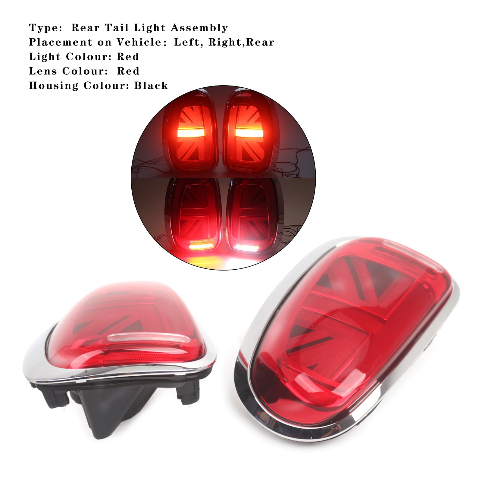 01/2010-10/2016 MINI Countryman R60 L&R LAMPARE LED PER LED REDS 63219808149 63219808153