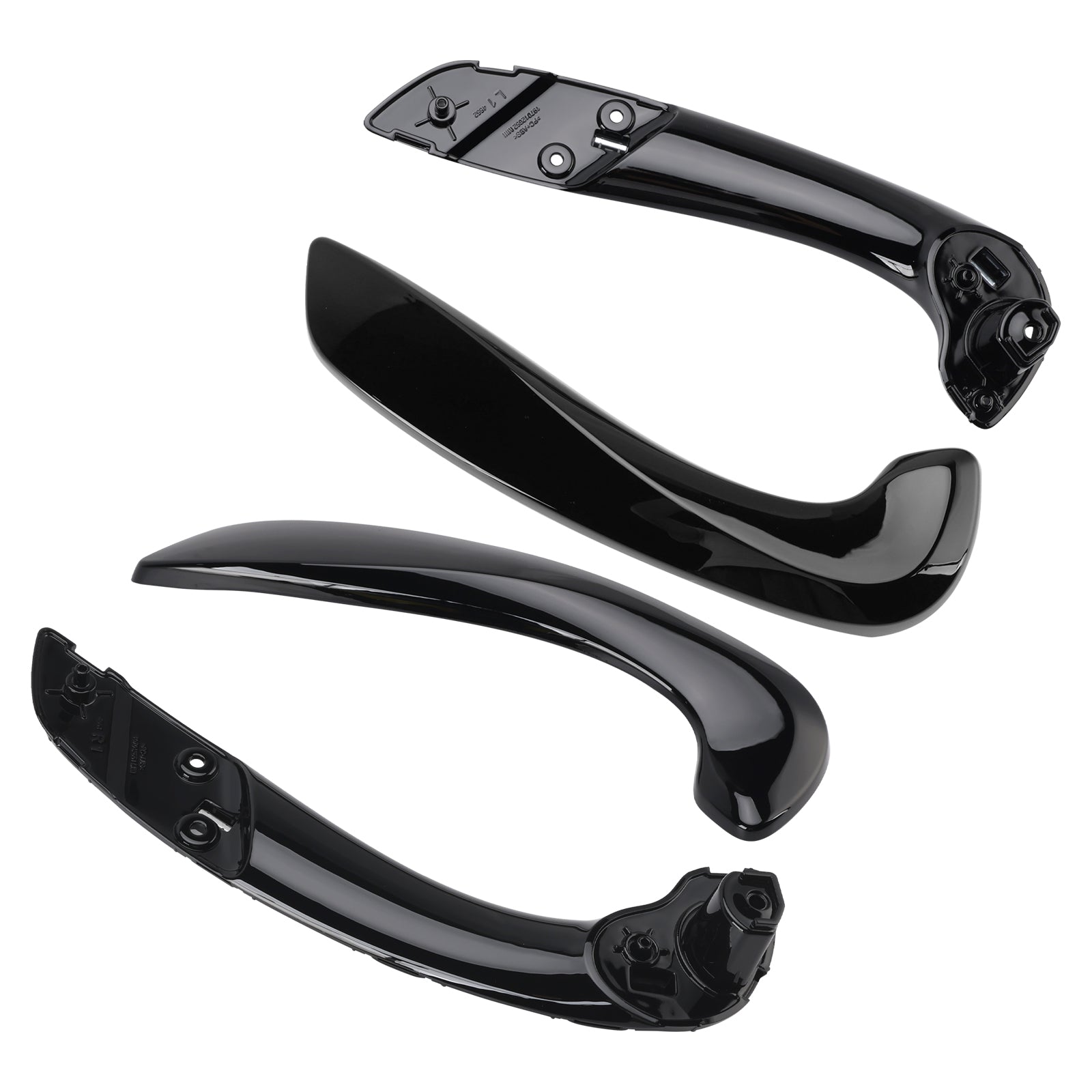 Renault Fluence (2009-2015) vasen ja oikea etuoven sisäkahva + suojus