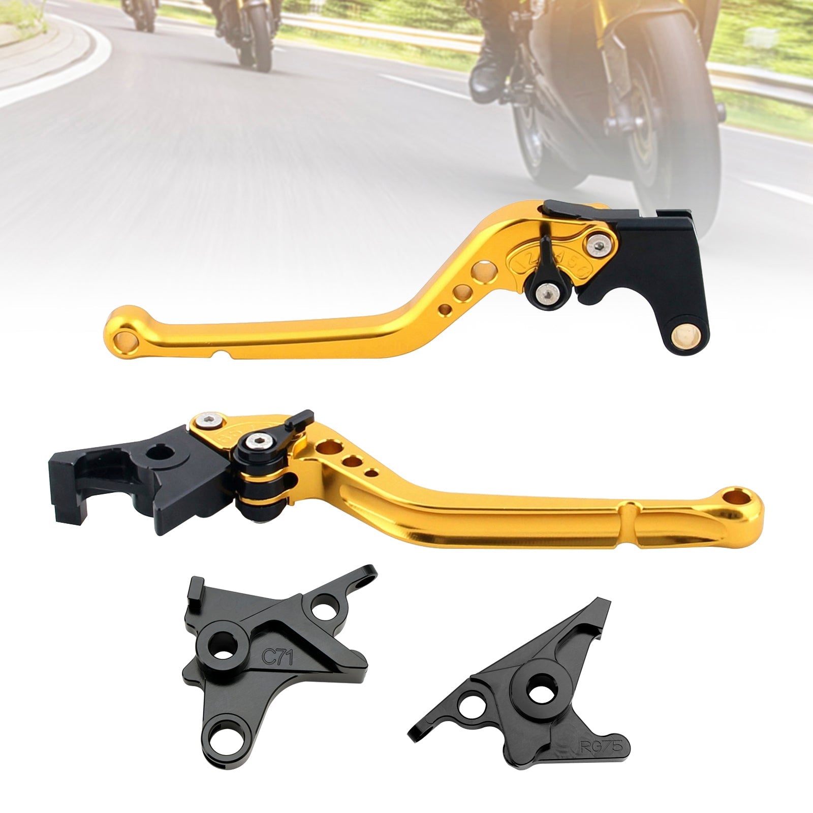 Levier de frein et d'embrayage long pour BMW R NINE T / PURE / RACER 2017-2023