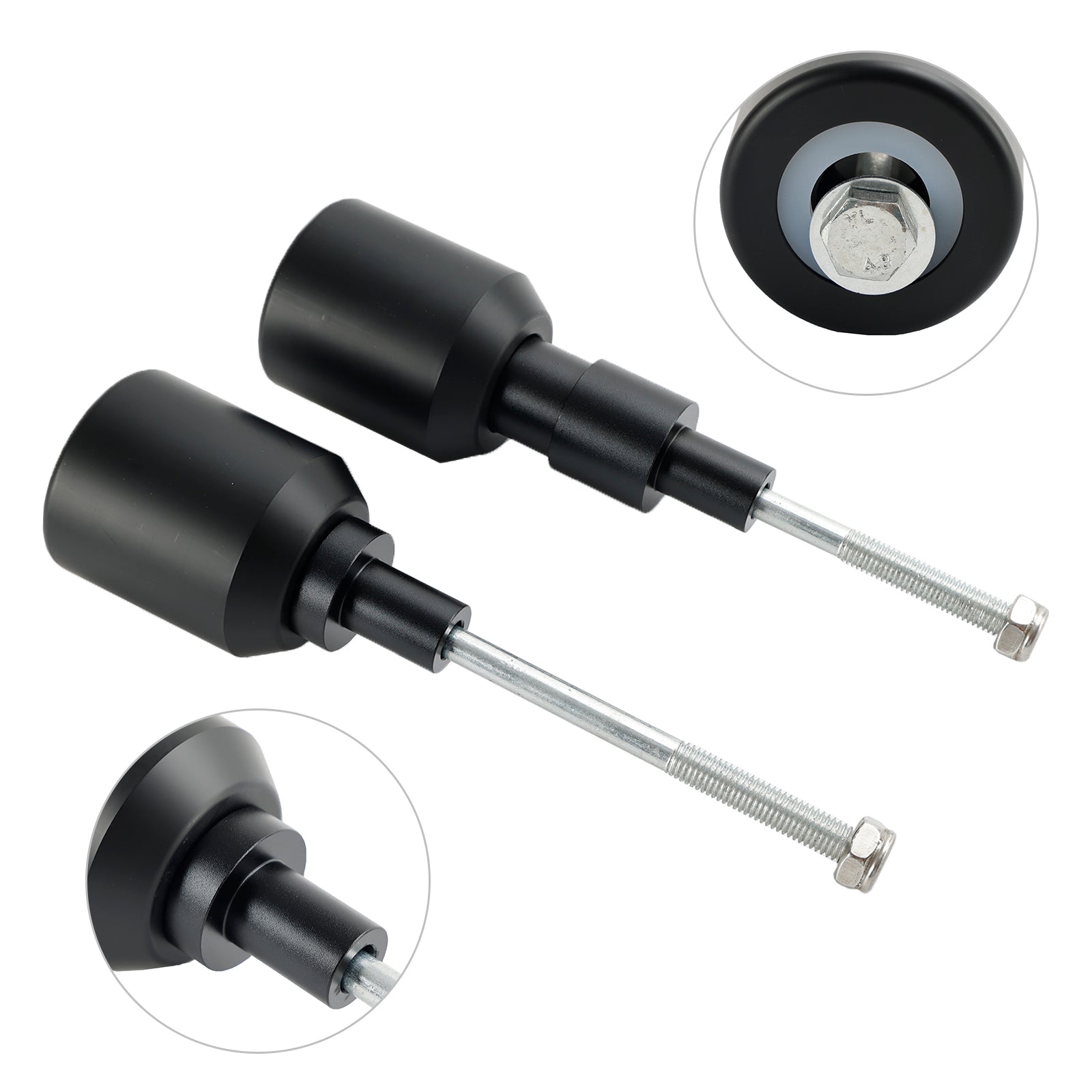 2017-2023 KAWASAKI Z650 NINJA 650 Crash Bobbin Protector Slider Aluminium Noir