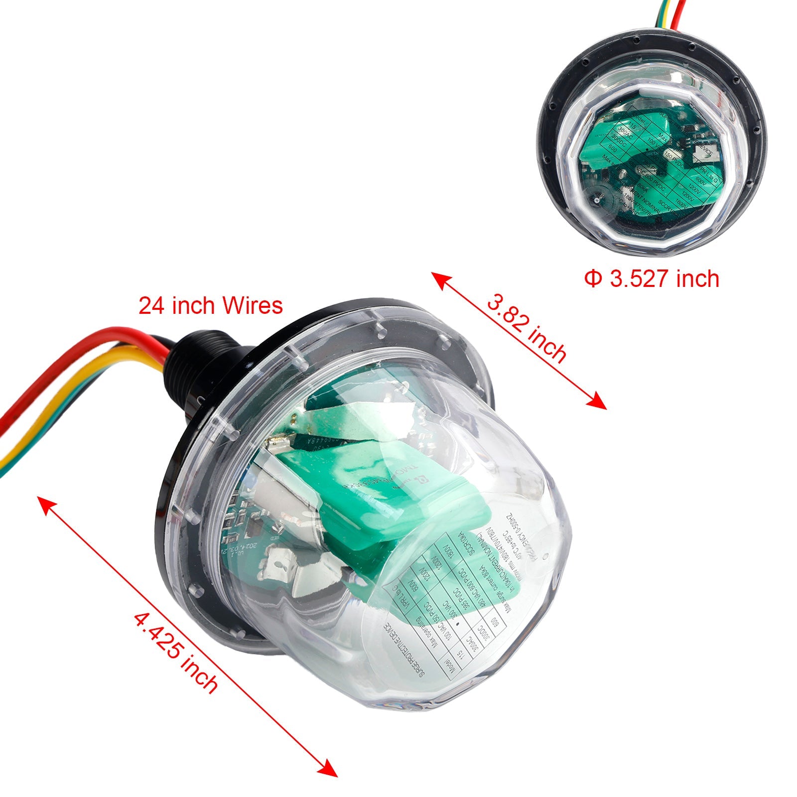 300 VCA MNSPD-300-AC dla midnitowej słonecznej