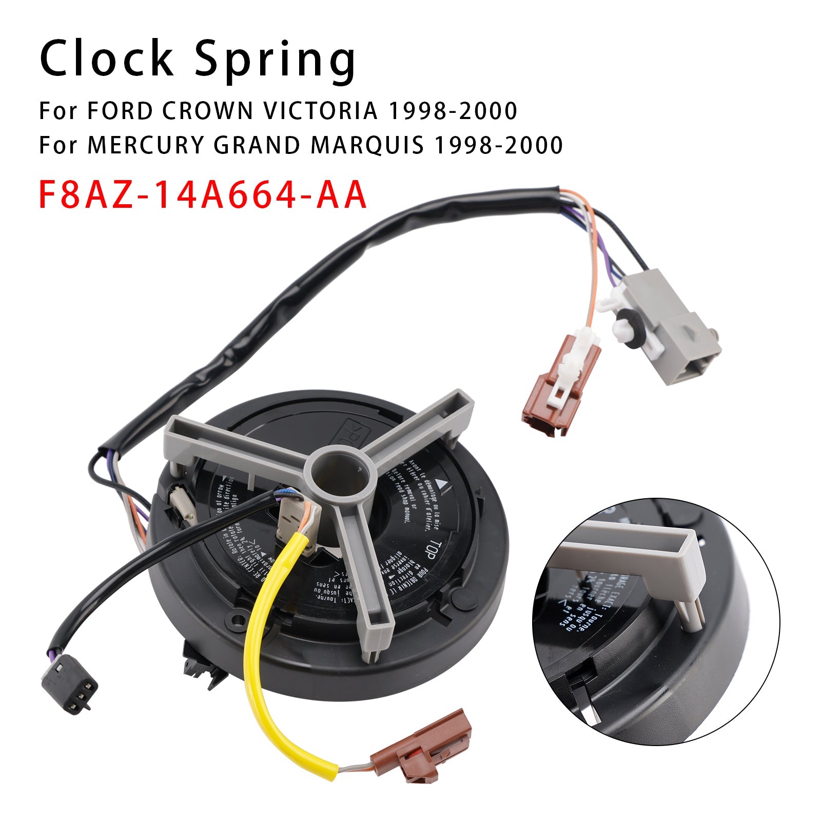 Molla orologio F8AZ-14A664-AA per Ford Victoria Mercury Grand Marquis 1998-2000