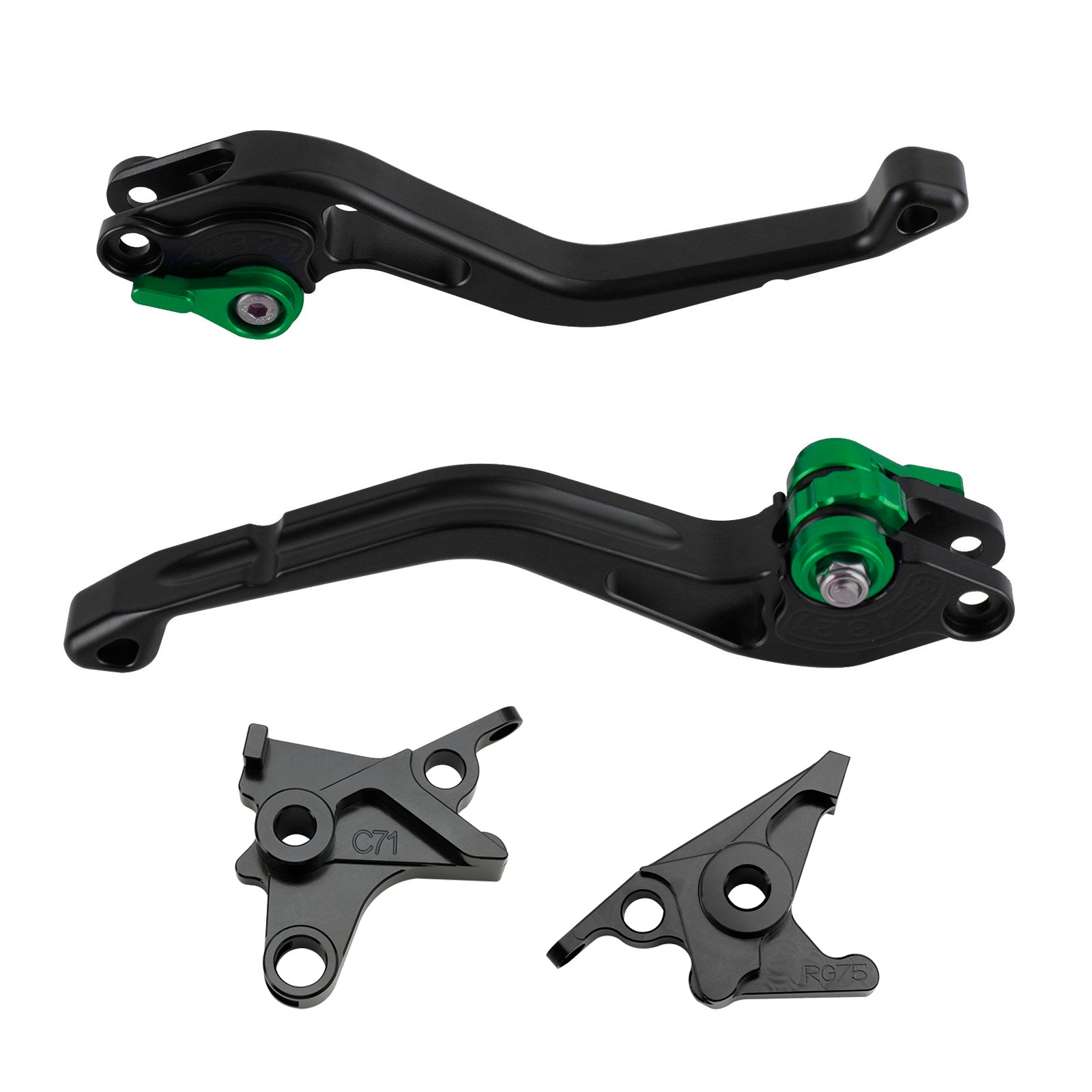 Nouveau levier de frein d'embrayage court adapté à la BMW R NINE T / PURE / RACER 2017-2023