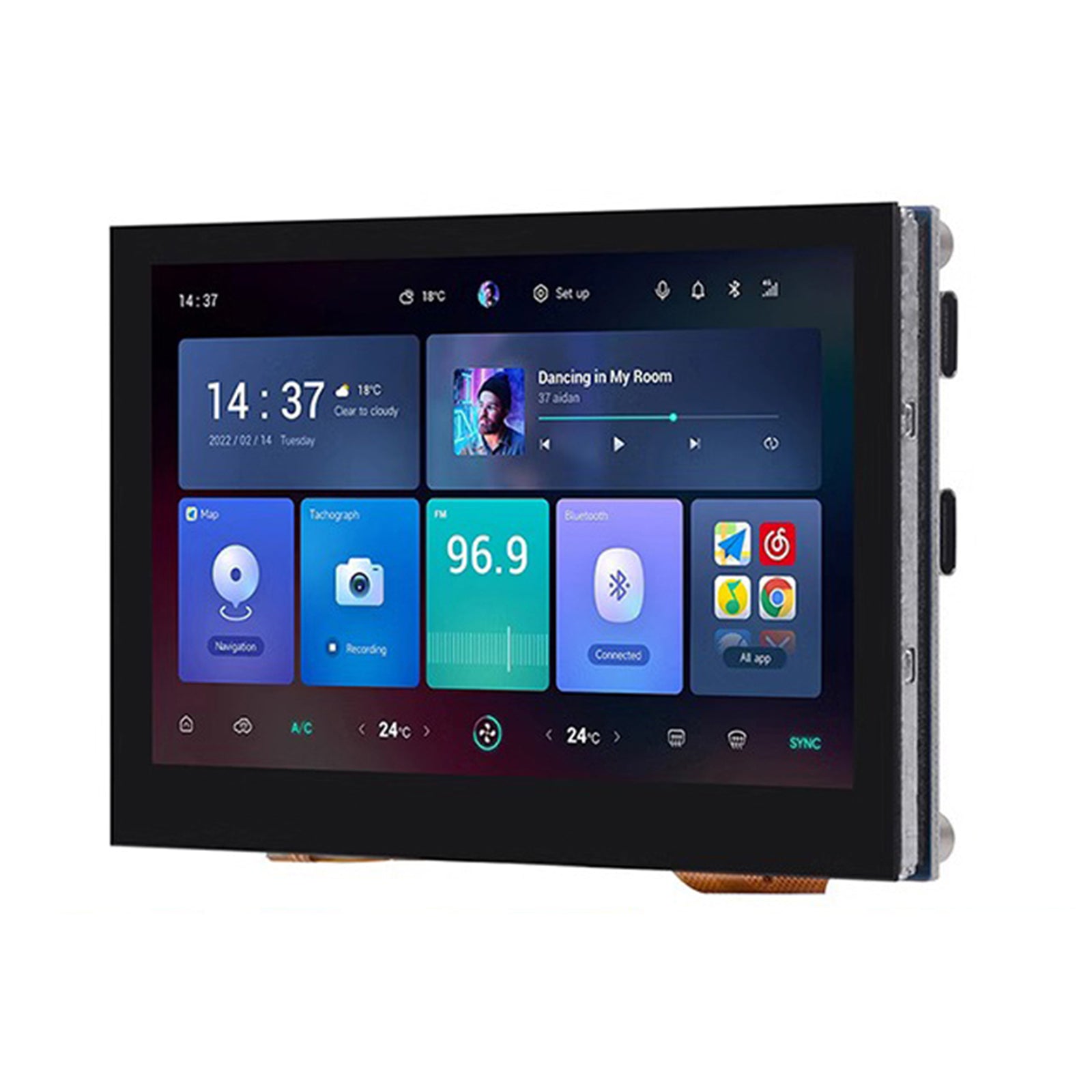 LX7 Dual-Core 4,3" kapasitiivinen kosketusnäyttö ESP32-S3 kehityskortti