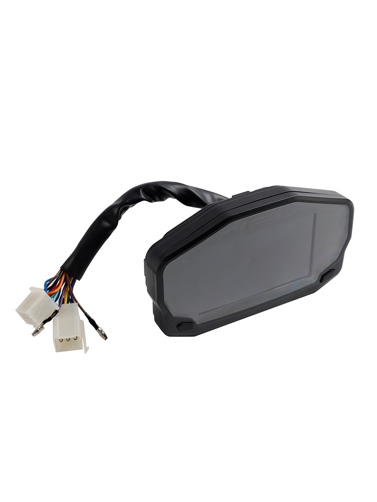 Digitale kilometerstand LCD -achtergrondverlichting, snelheidscounter, universeel voor motorfiets