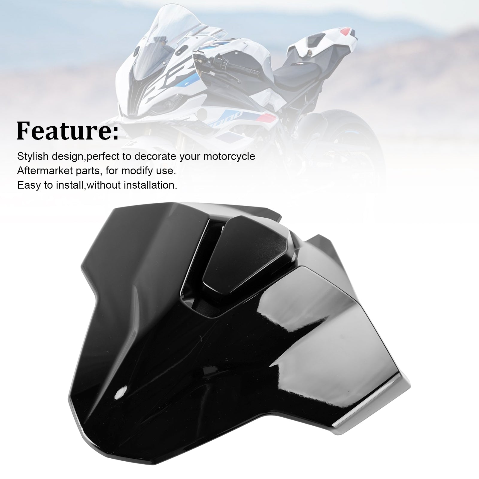 Tylna tylna pokrywa tylnego siedzenia dla BMW S1000RR 2023-2024