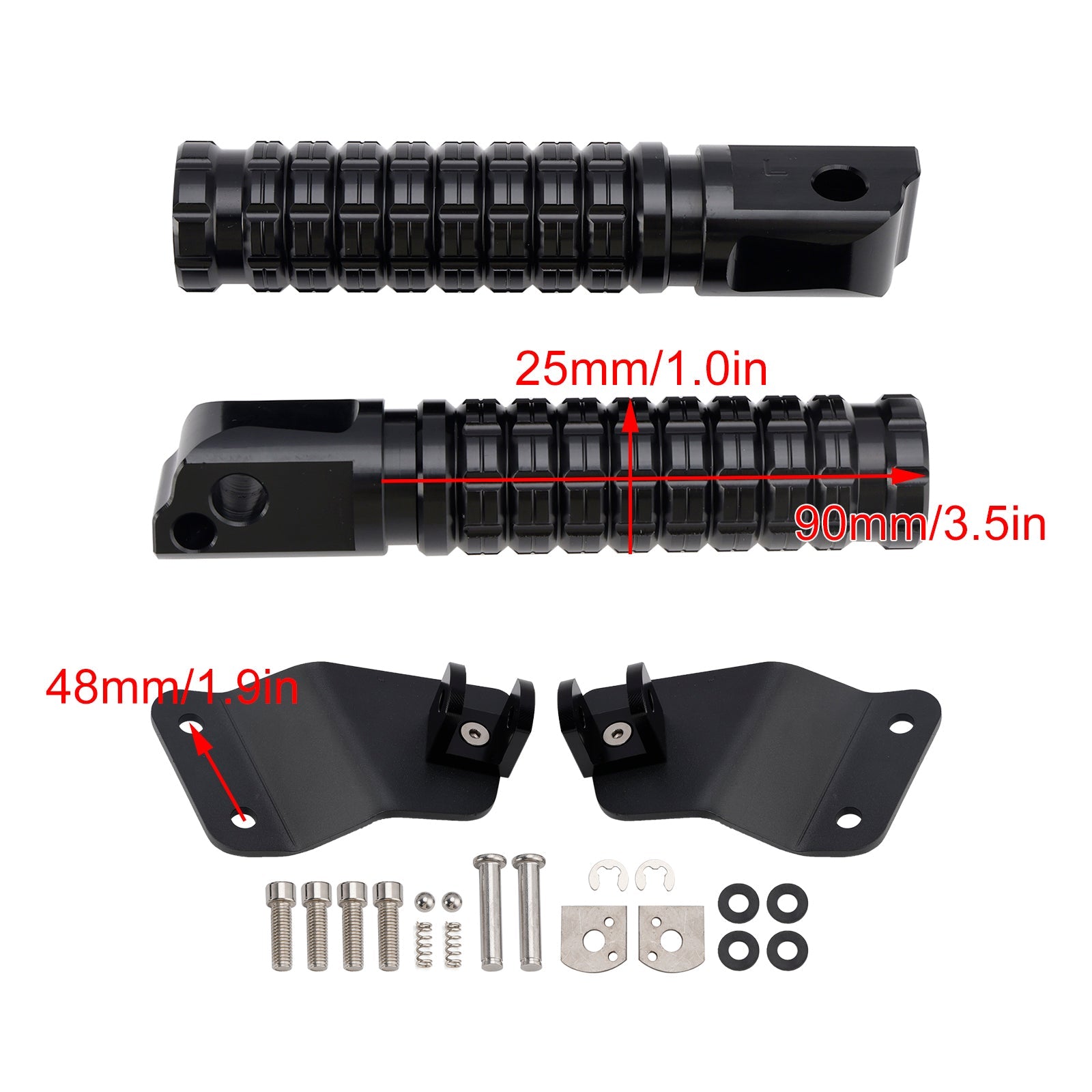 Tylny podnóż dla Honda CT125 Hunter Cub Trail 125 21-24 JA55/JA65