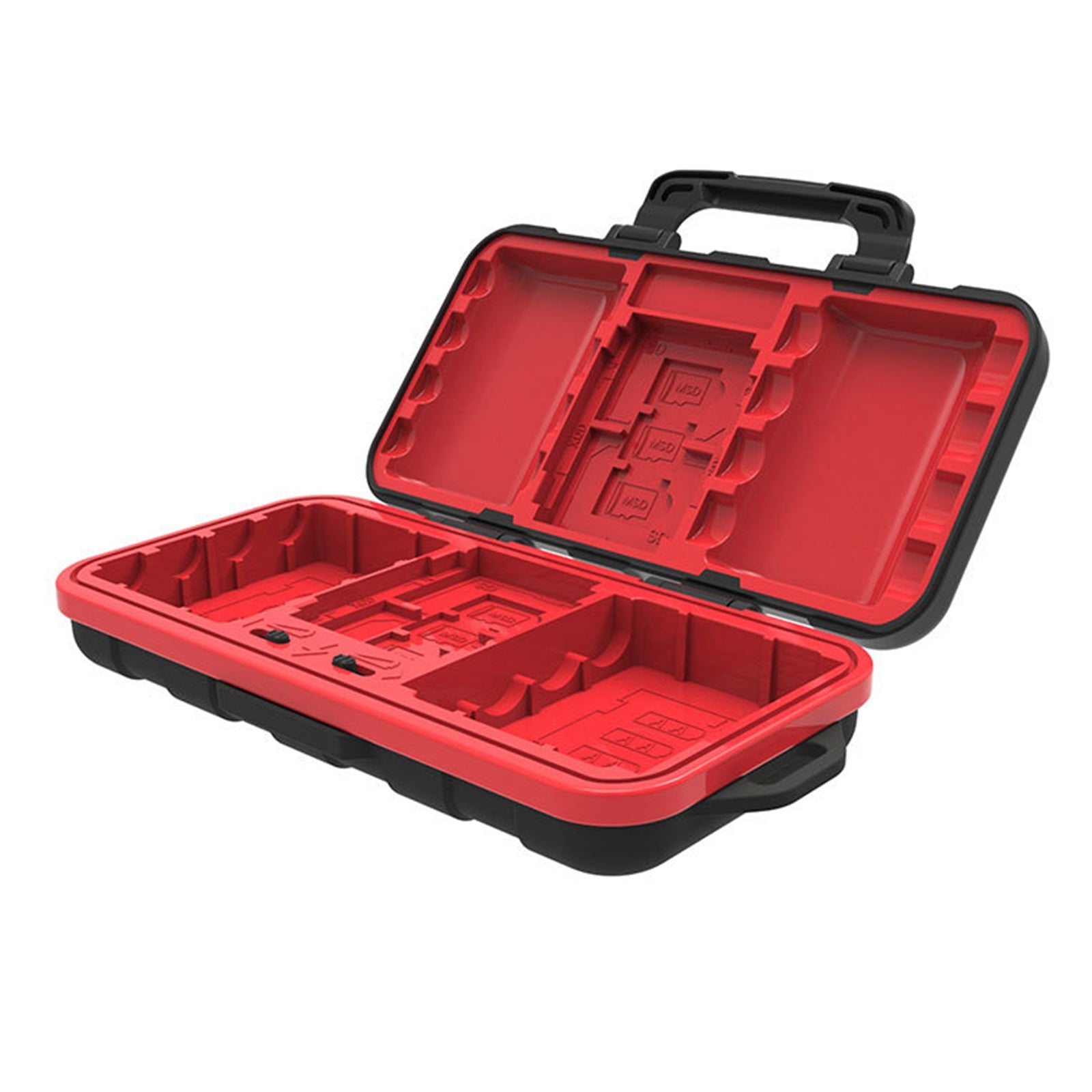 Kameran muistikortin suojakotelo Kameran akkukotelo SD/TF-kortin tallennuslaatikkosarja