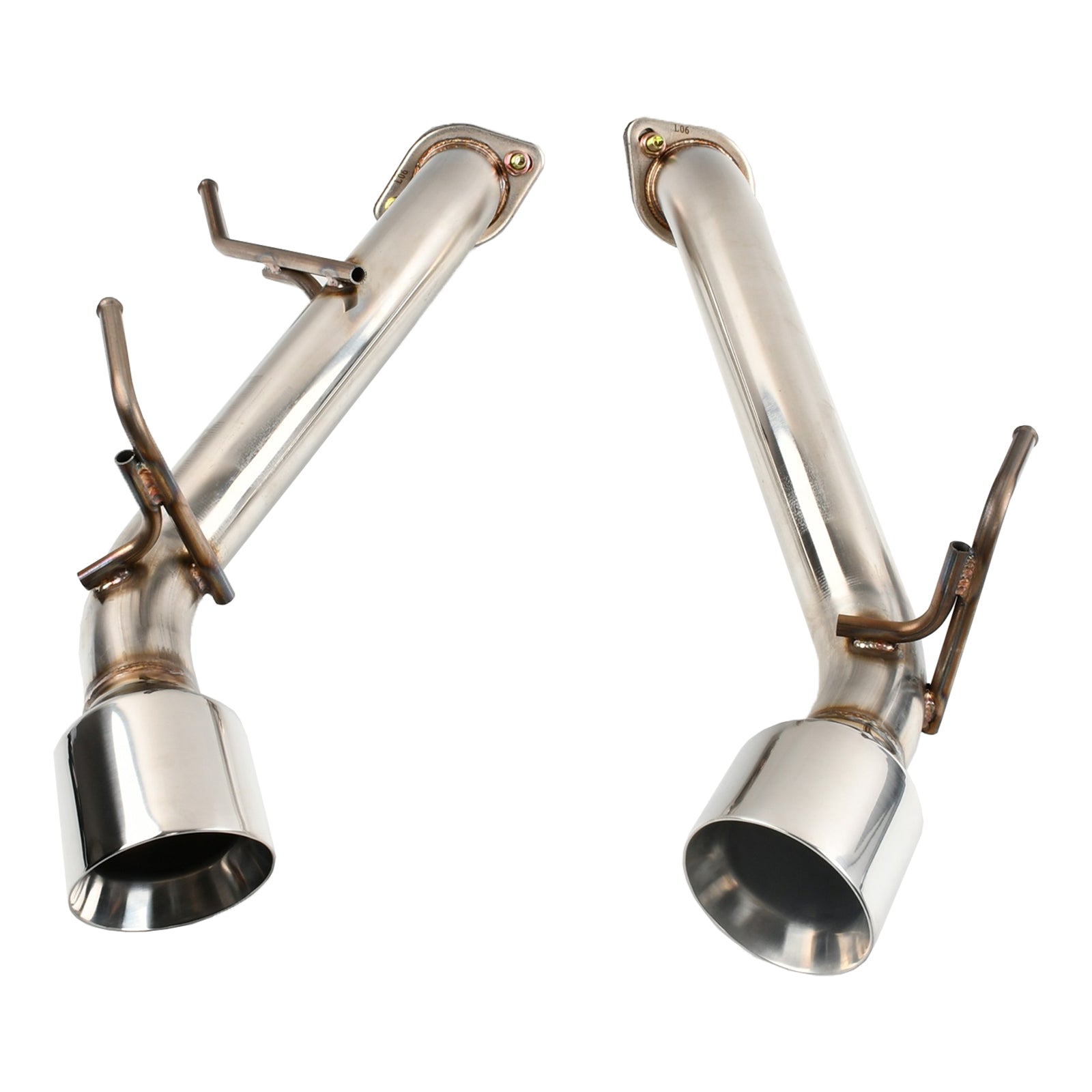 2008-2013 Infiniti G37 2dr Coupe Silenciador trasero Tubo de escape de acero inoxidable