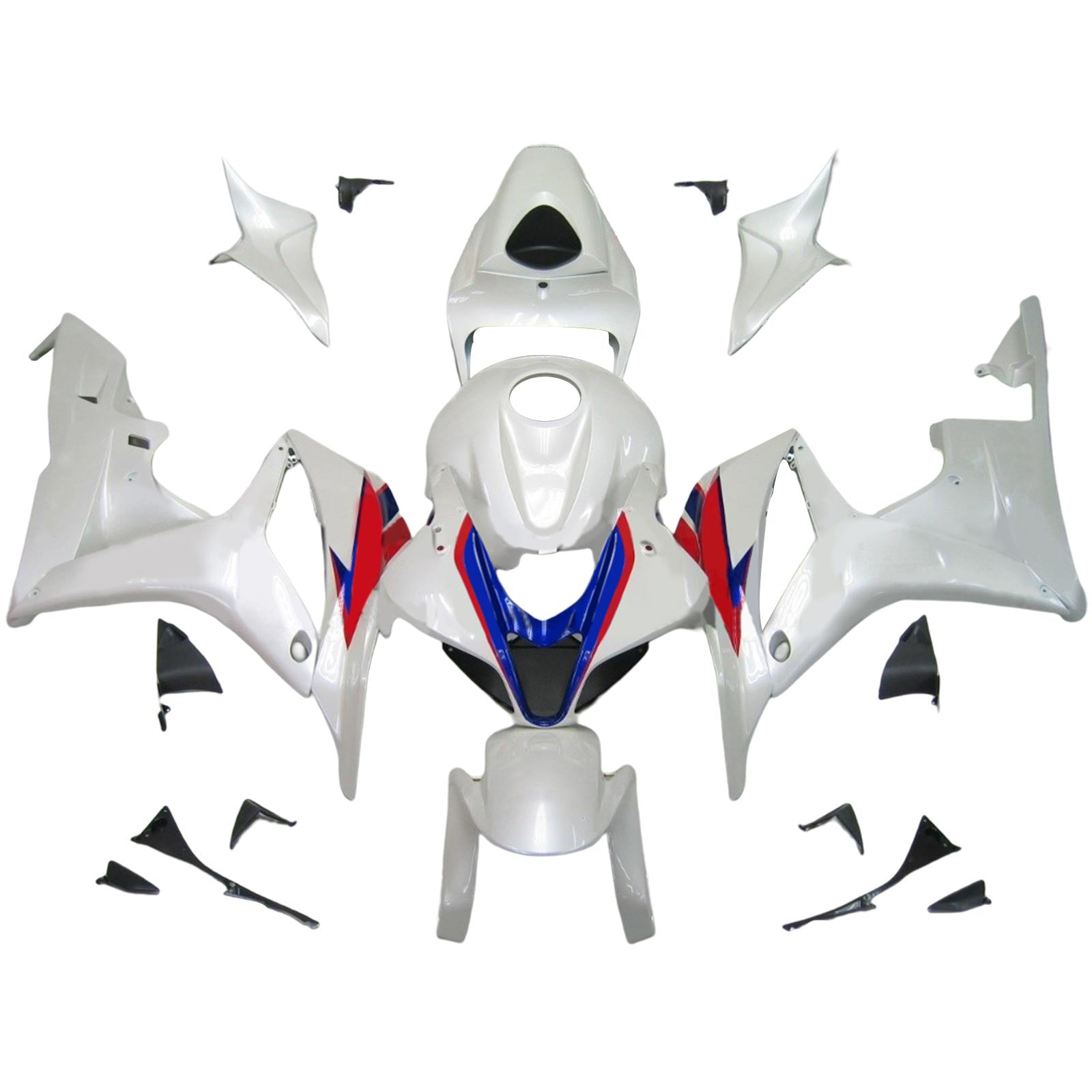 Kit de carénage à injection en plastique ABS pour Honda CBR600RR 2007-2008 F5