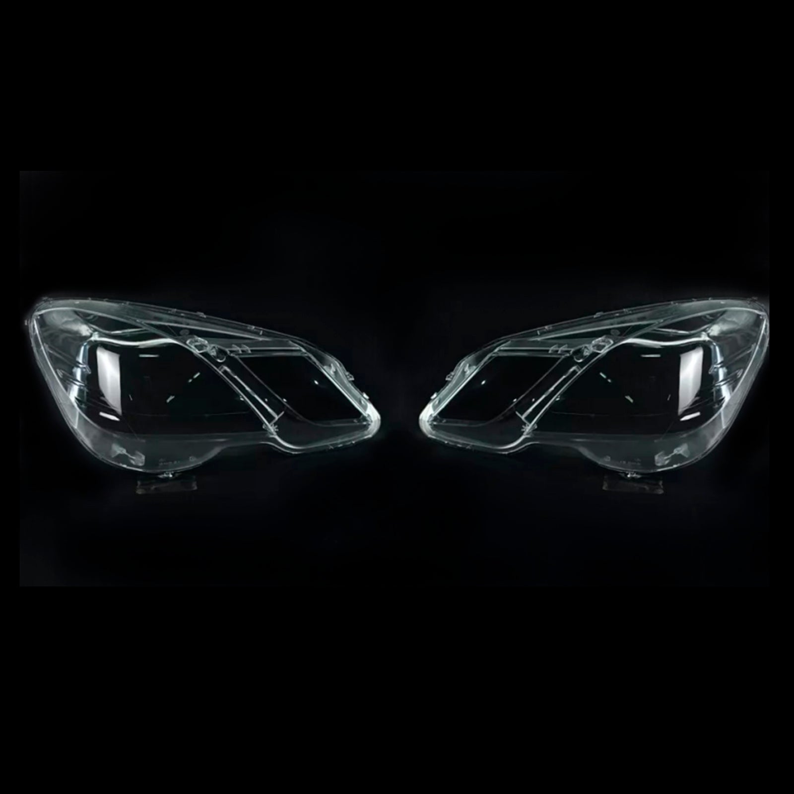 Juego de 2 tapas transparentes para faros delanteros Mercedes Benz Clase E W212 2009-2014 A2128209661