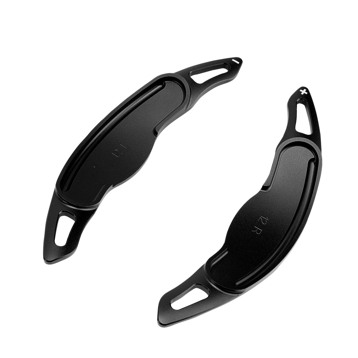 Levas de cambio de volante para Mini F54 F55 F56 F57, aluminio negro