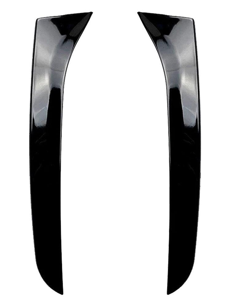 Coppia di spoiler laterali per lunotto posteriore nero lucido per VW Passat B7 Wagon 11-15